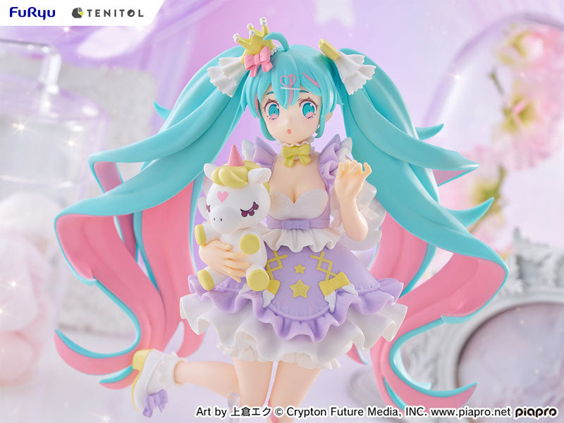 PRE-ORDER Furyu - TENITOL - Vocaloid - Hatsune Miku: Yumekawa Princess Lavender ver.