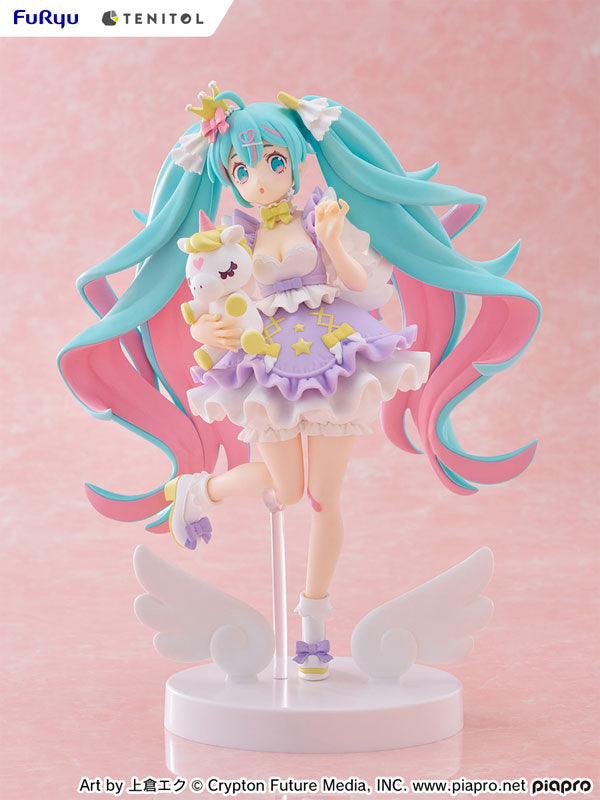 PRE-ORDER Furyu - TENITOL - Vocaloid - Hatsune Miku: Yumekawa Princess Lavender ver.
