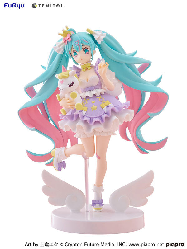 PRE-ORDER Furyu - TENITOL - Vocaloid - Hatsune Miku: Yumekawa Princess Lavender ver.