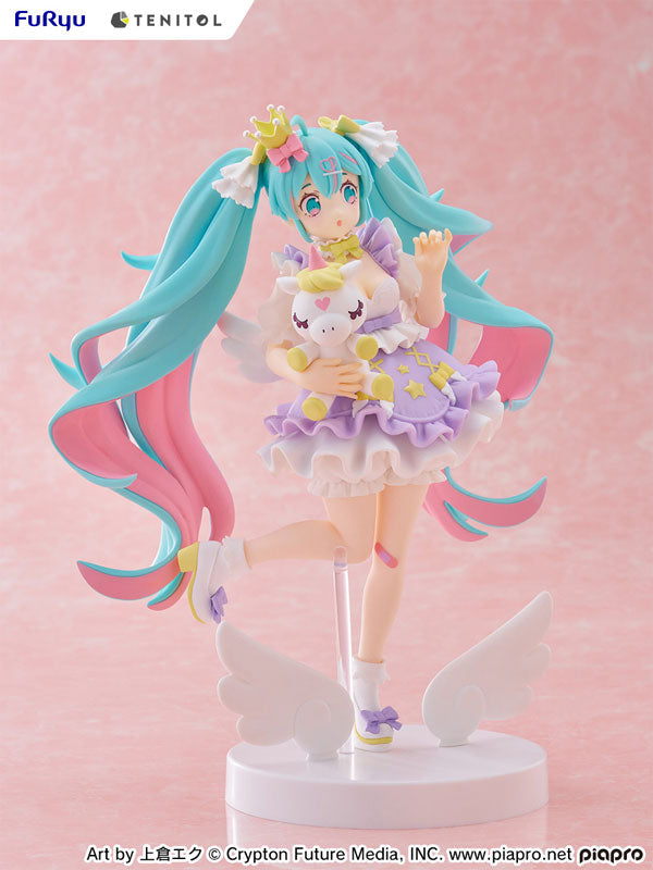PRE-ORDER Furyu - TENITOL - Vocaloid - Hatsune Miku: Yumekawa Princess Lavender ver.