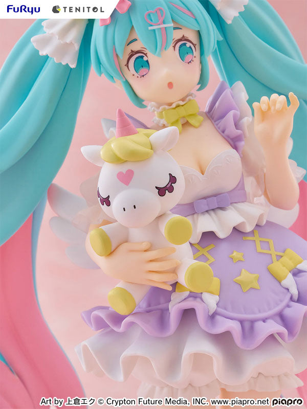 PRE-ORDER Furyu - TENITOL - Vocaloid - Hatsune Miku: Yumekawa Princess Lavender ver.