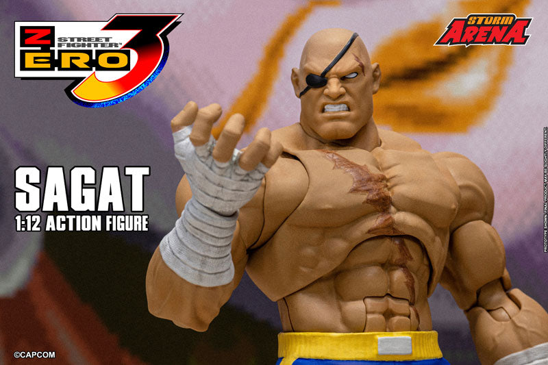 PRE-ORDER Storm Collectibles - Street Fighter Alpha 3 - Sagat 1/12