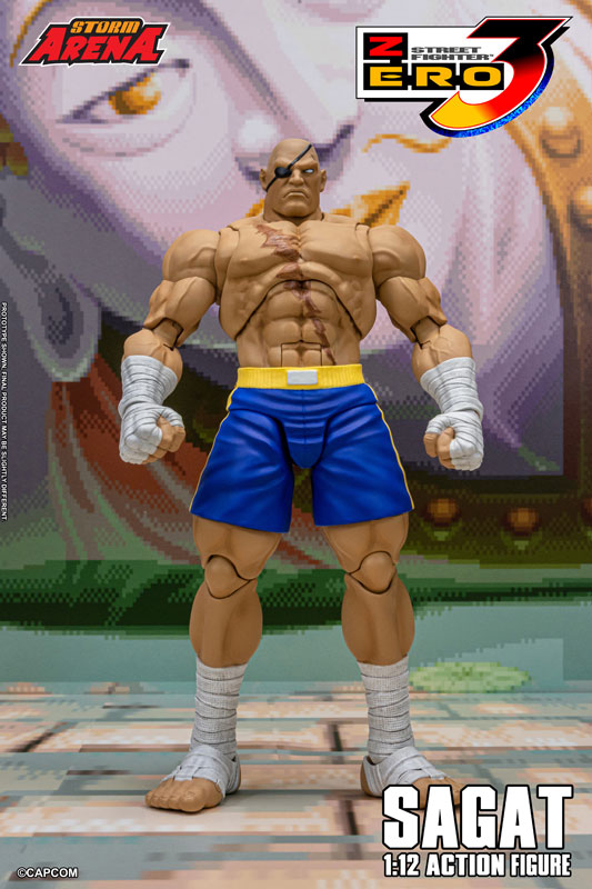 PRE-ORDER Storm Collectibles - Street Fighter Alpha 3 - Sagat 1/12