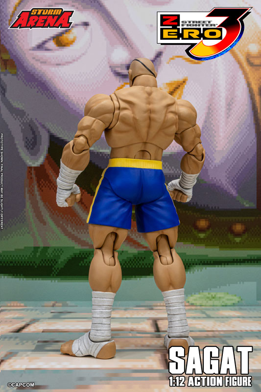 PRE-ORDER Storm Collectibles - Street Fighter Alpha 3 - Sagat 1/12