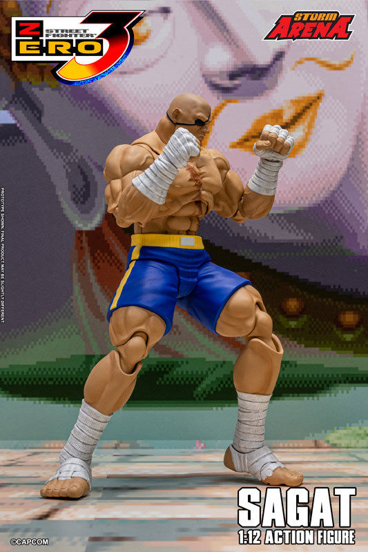 PRE-ORDER Storm Collectibles - Street Fighter Alpha 3 - Sagat 1/12