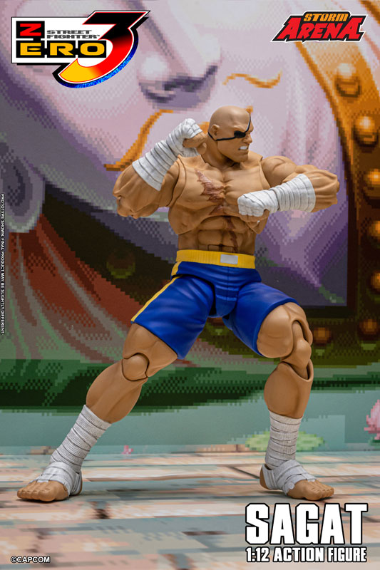 PRE-ORDER Storm Collectibles - Street Fighter Alpha 3 - Sagat 1/12