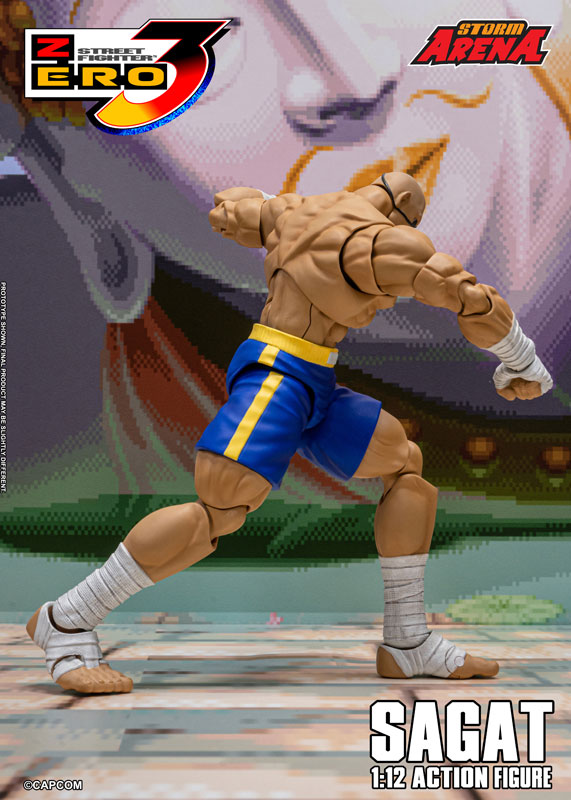 PRE-ORDER Storm Collectibles - Street Fighter Alpha 3 - Sagat 1/12