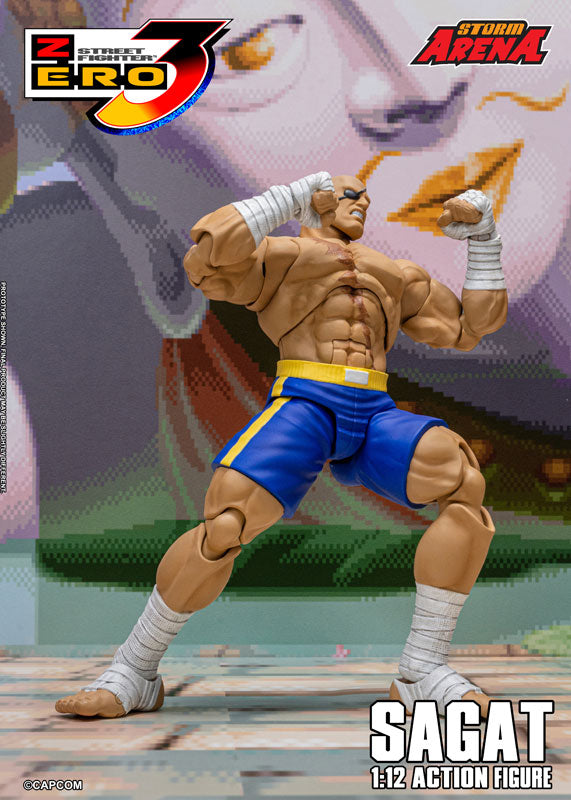 PRE-ORDER Storm Collectibles - Street Fighter Alpha 3 - Sagat 1/12