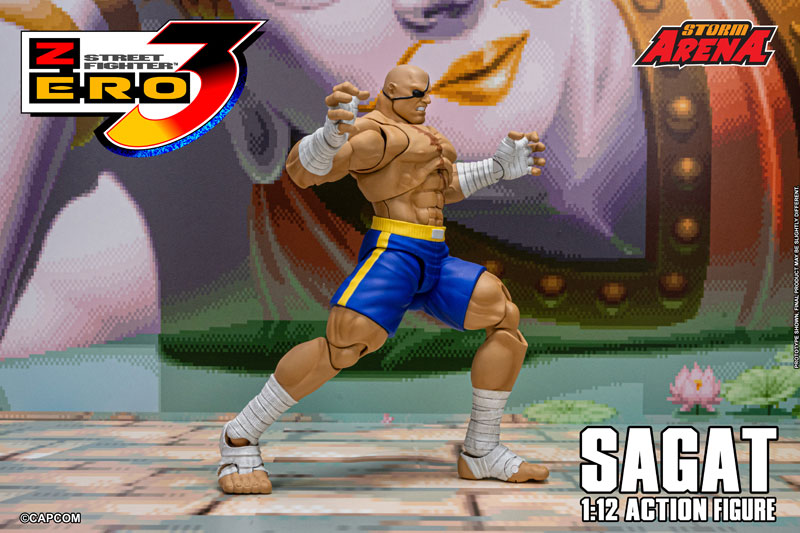 PRE-ORDER Storm Collectibles - Street Fighter Alpha 3 - Sagat 1/12