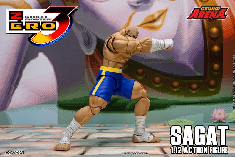 PRE-ORDER Storm Collectibles - Street Fighter Alpha 3 - Sagat 1/12