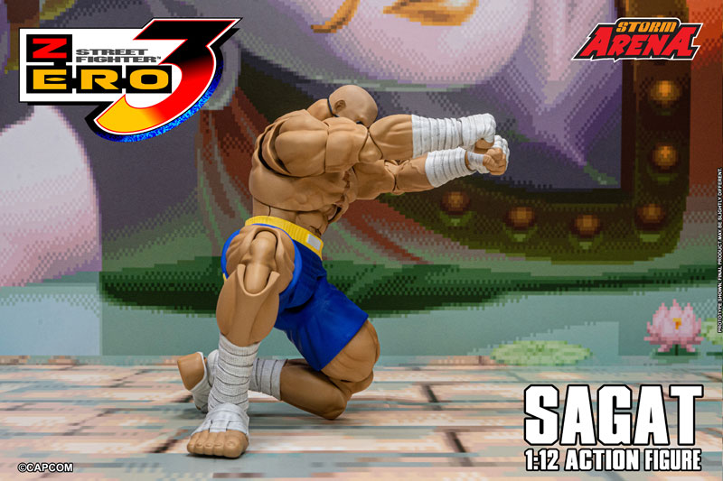 PRE-ORDER Storm Collectibles - Street Fighter Alpha 3 - Sagat 1/12