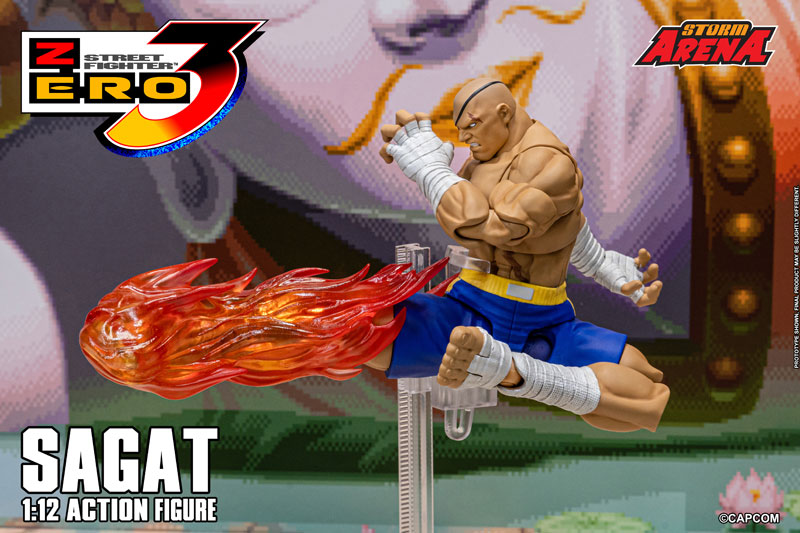PRE-ORDER Storm Collectibles - Street Fighter Alpha 3 - Sagat 1/12