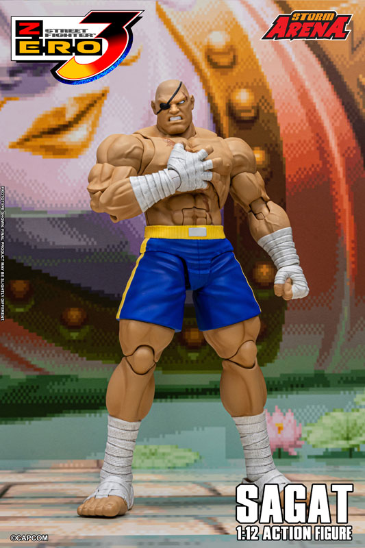 PRE-ORDER Storm Collectibles - Street Fighter Alpha 3 - Sagat 1/12