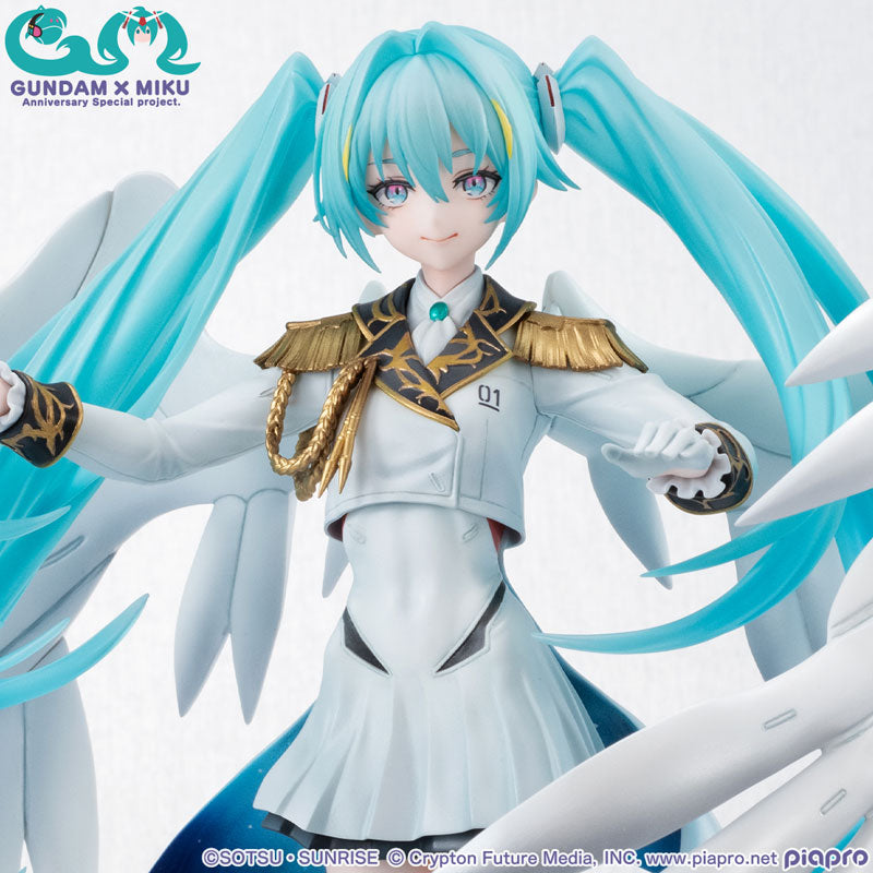 PRE-ORDER MegaHouse - Lucrea Mobile Suit Gundam 45th Anniversary x Hatsune Miku - Hatsune Miku x Wing Gundam Zero EW