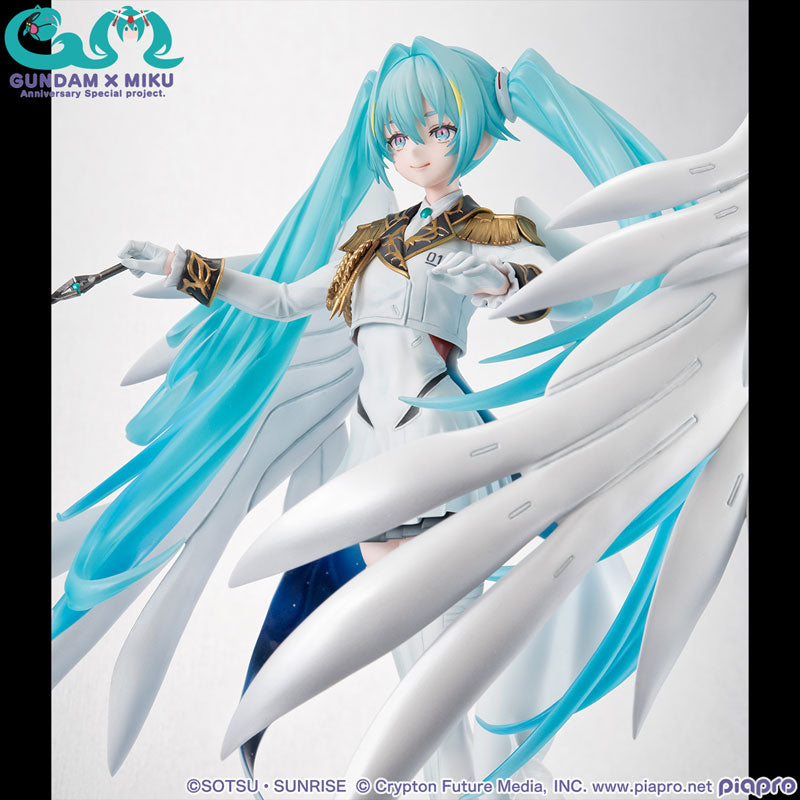 PRE-ORDER MegaHouse - Lucrea Mobile Suit Gundam 45th Anniversary x Hatsune Miku - Hatsune Miku x Wing Gundam Zero EW