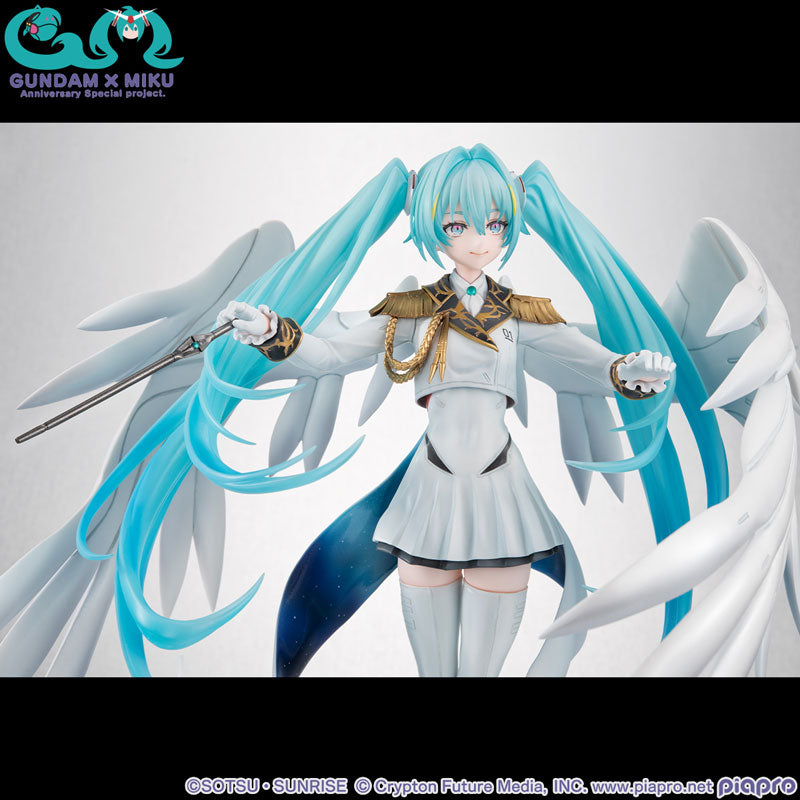 PRE-ORDER MegaHouse - Lucrea Mobile Suit Gundam 45th Anniversary x Hatsune Miku - Hatsune Miku x Wing Gundam Zero EW