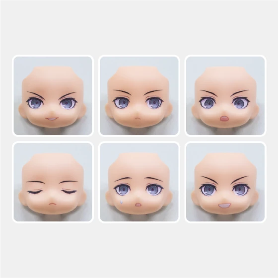 SPECIAL ORDER Good Smile Company - Nendoroid 3027 - Persona5 Royal - P5R Protagonist: School Uniform Ver. Face Parts [Set of 6] [EXCLUSIVE]