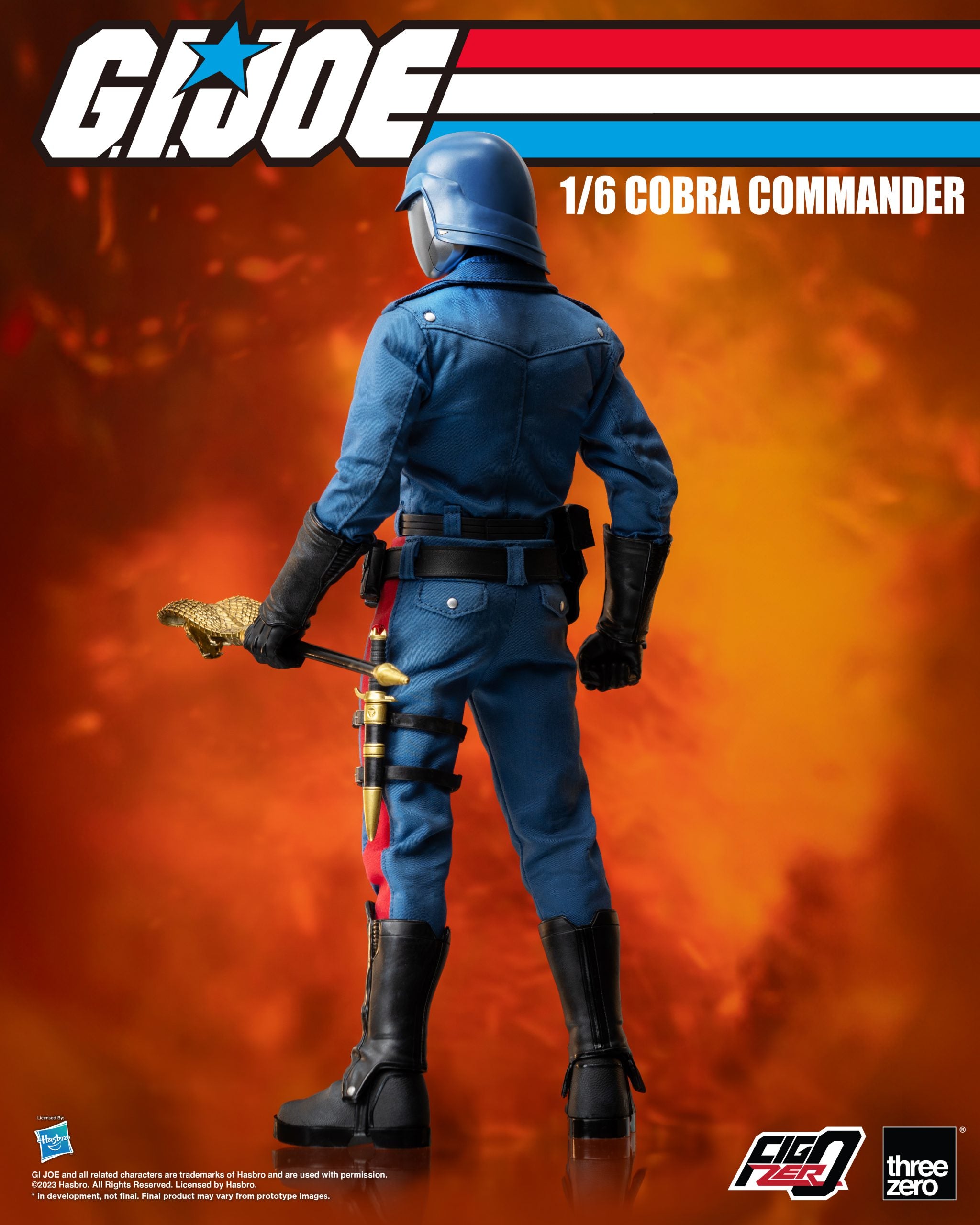 PRE-ORDER threezero - FigZero - G.I. Joe - Cobra Commander 1/6