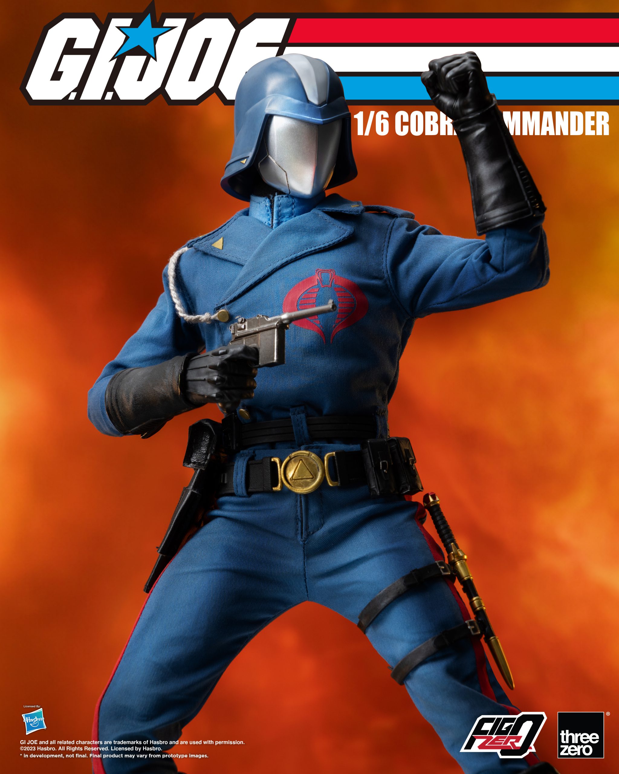 PRE-ORDER threezero - FigZero - G.I. Joe - Cobra Commander 1/6