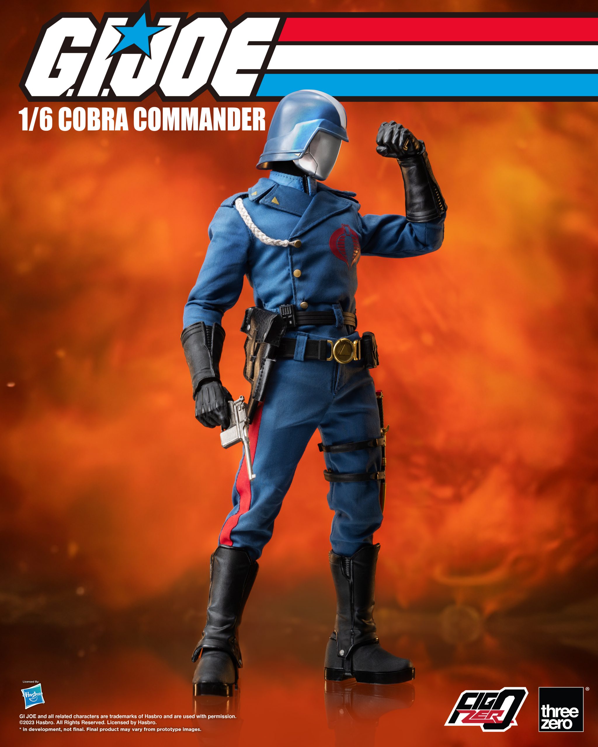 PRE-ORDER threezero - FigZero - G.I. Joe - Cobra Commander 1/6