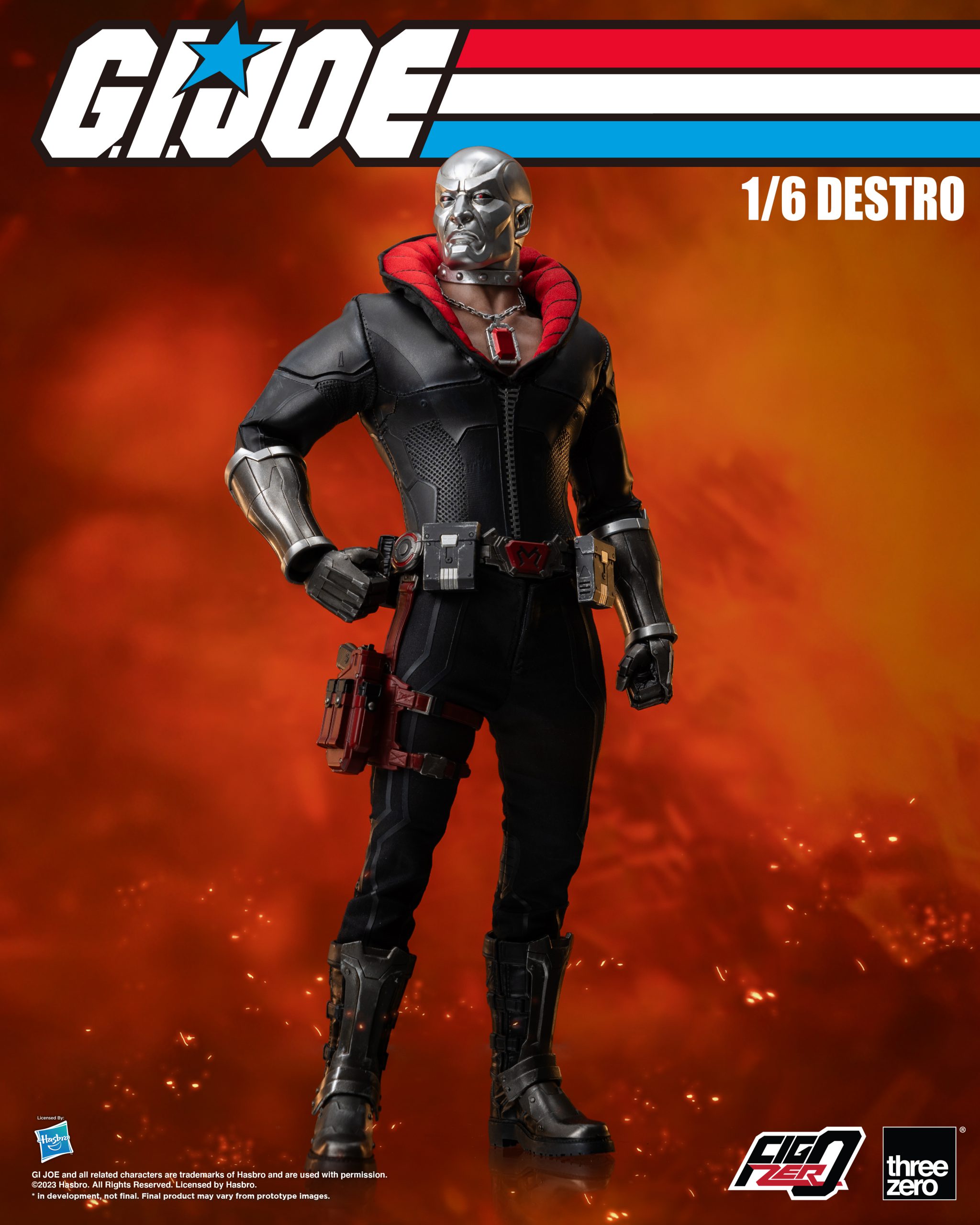 PRE-ORDER threezero - FigZero - G.I. Joe - Destro 1/6