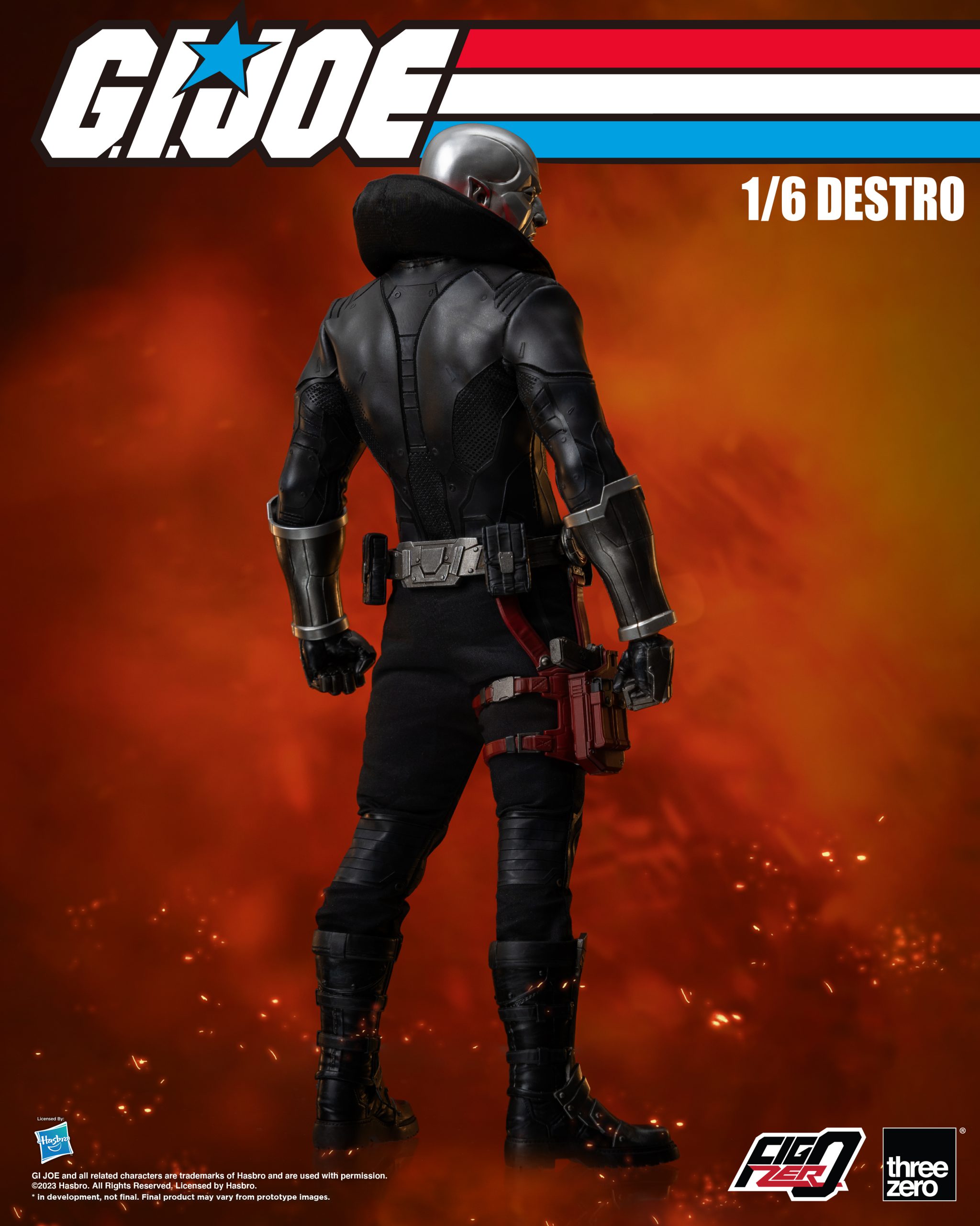 PRE-ORDER threezero - FigZero - G.I. Joe - Destro 1/6