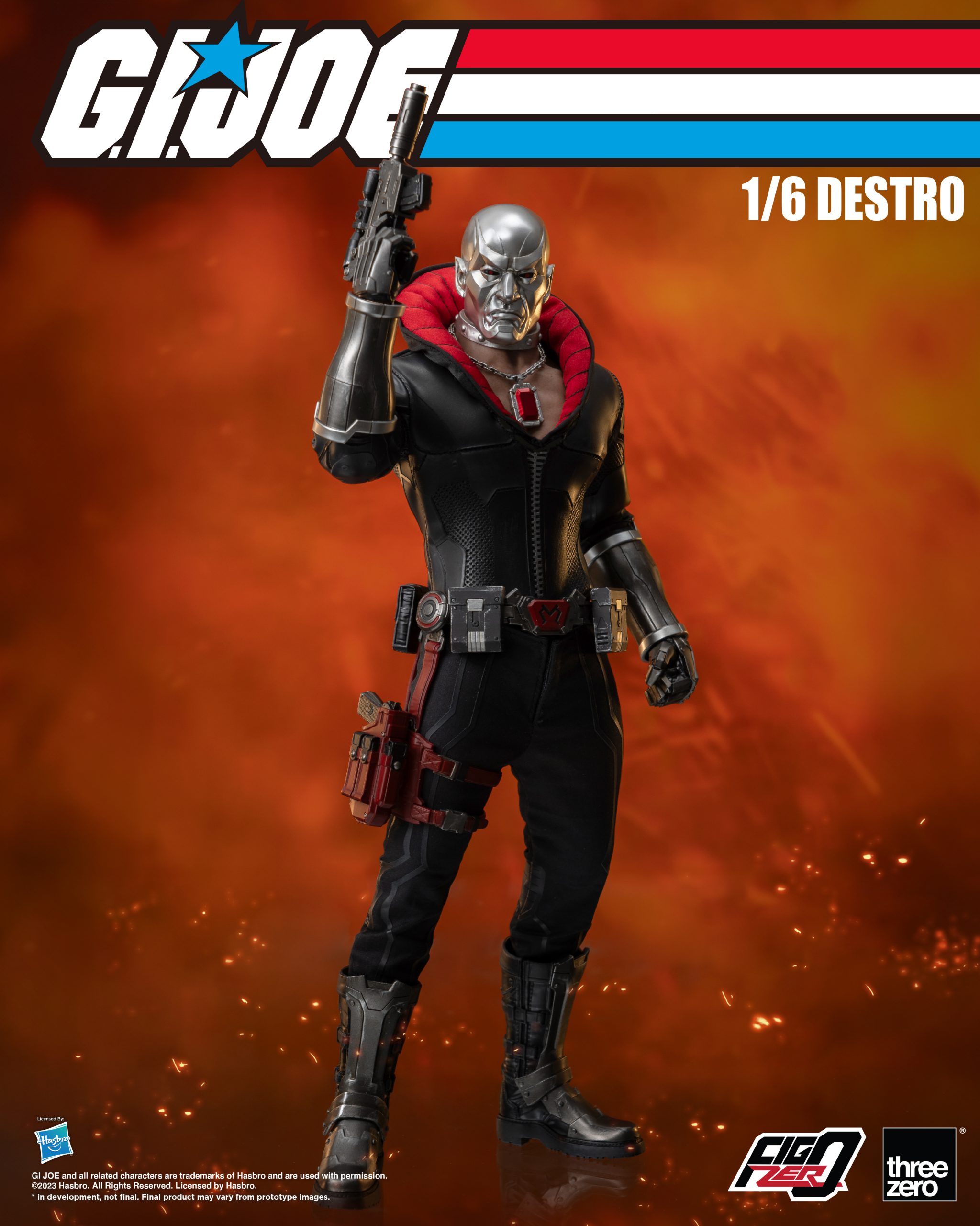 PRE-ORDER threezero - FigZero - G.I. Joe - Destro 1/6