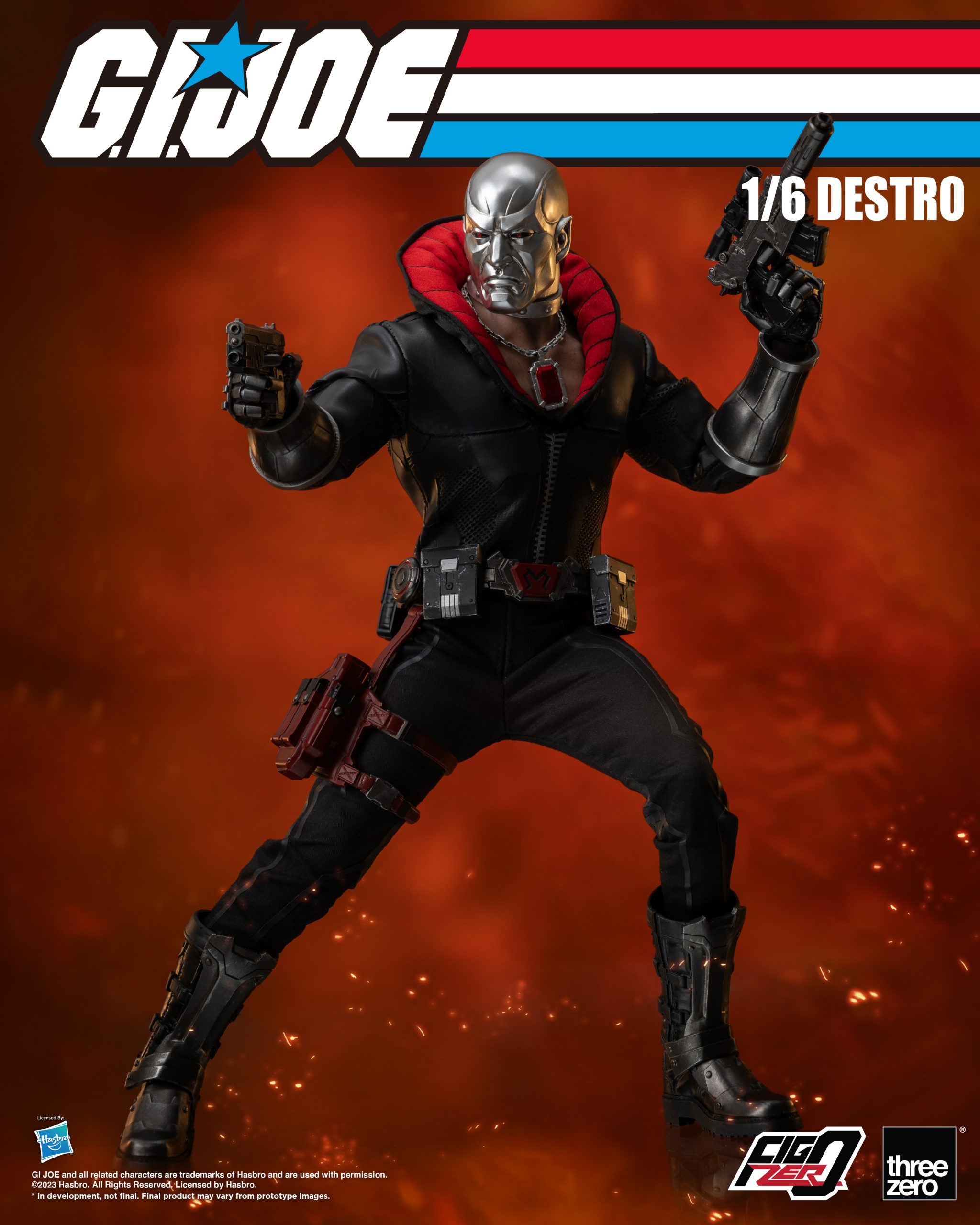 PRE-ORDER threezero - FigZero - G.I. Joe - Destro 1/6