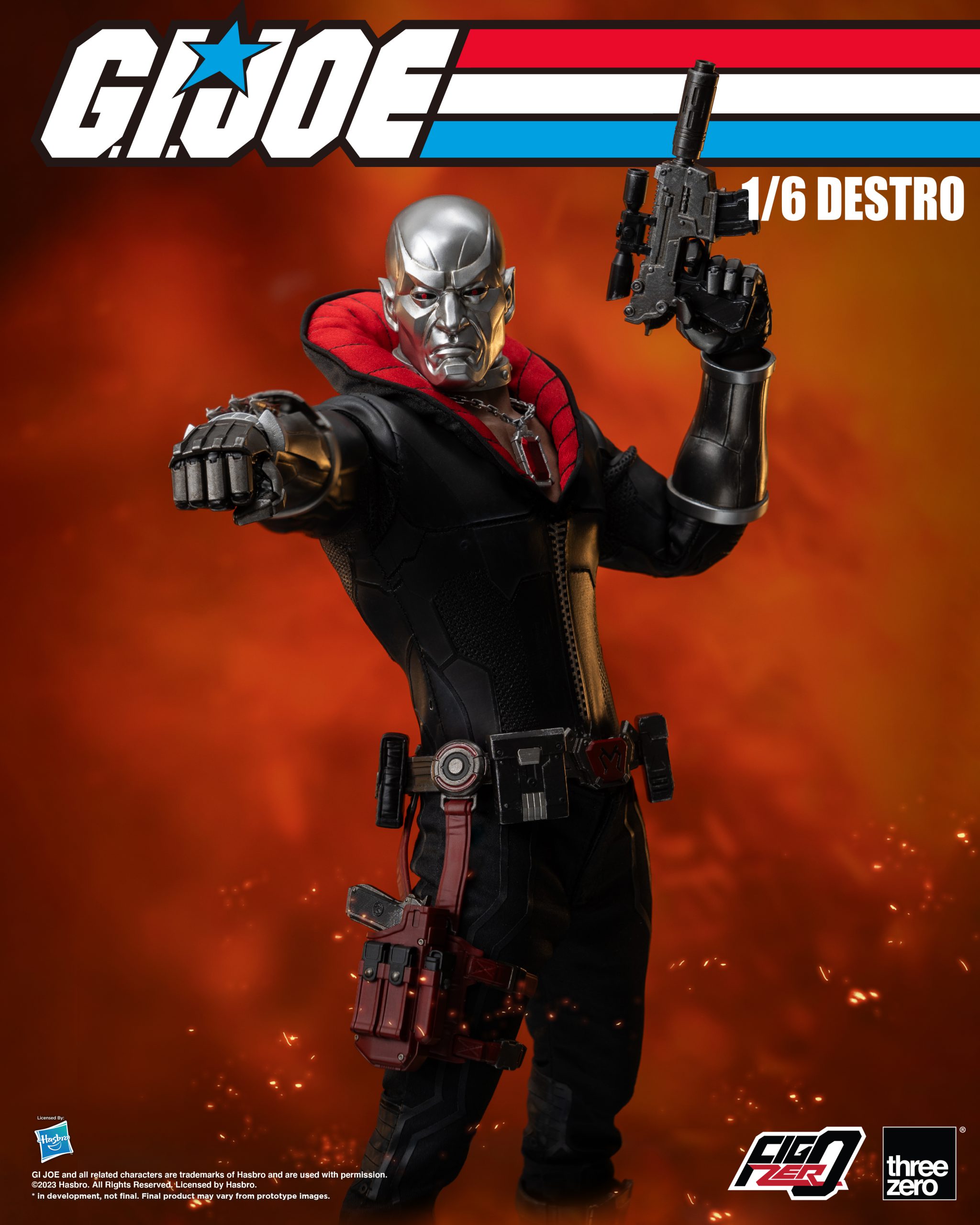 PRE-ORDER threezero - FigZero - G.I. Joe - Destro 1/6