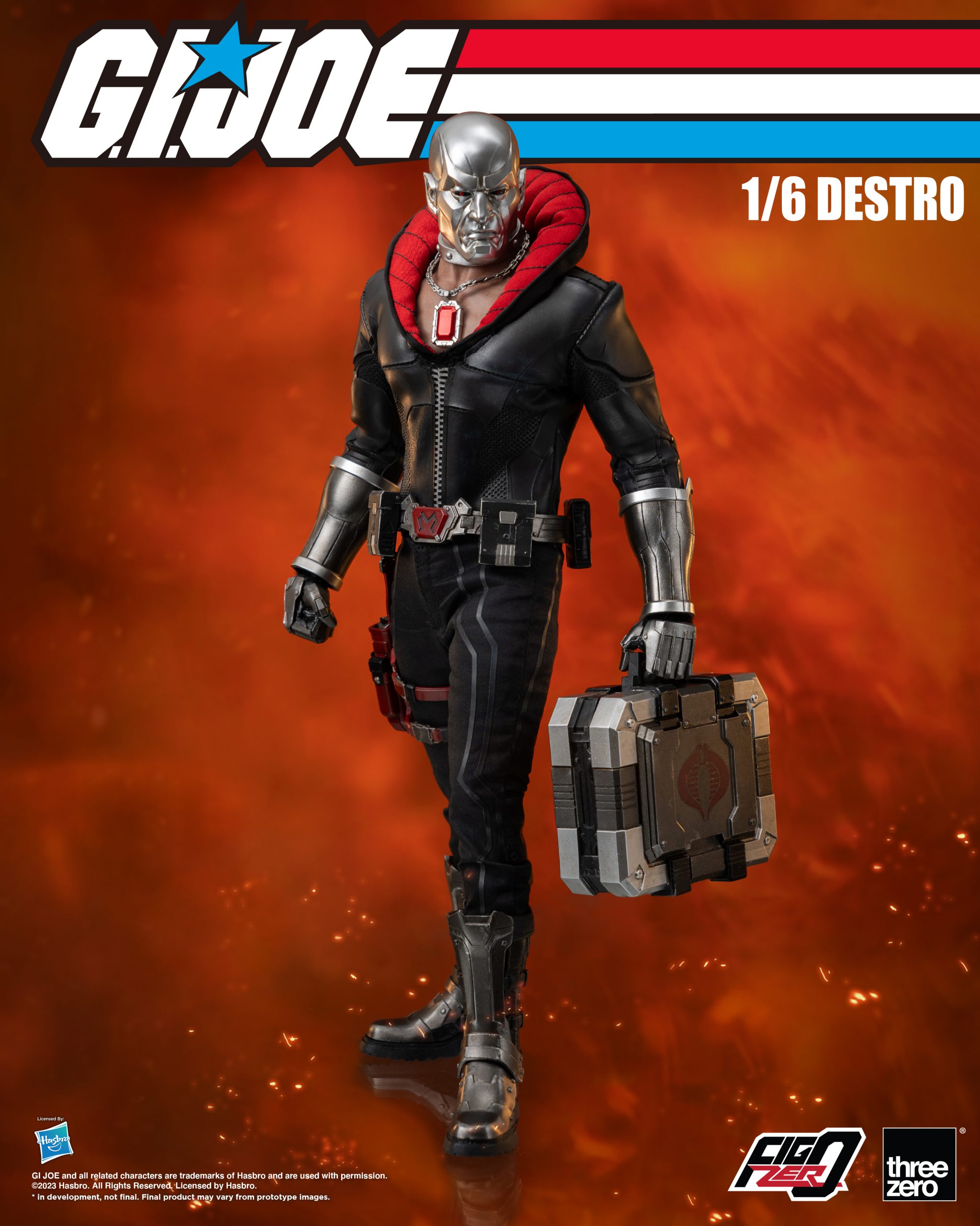 PRE-ORDER threezero - FigZero - G.I. Joe - Destro 1/6