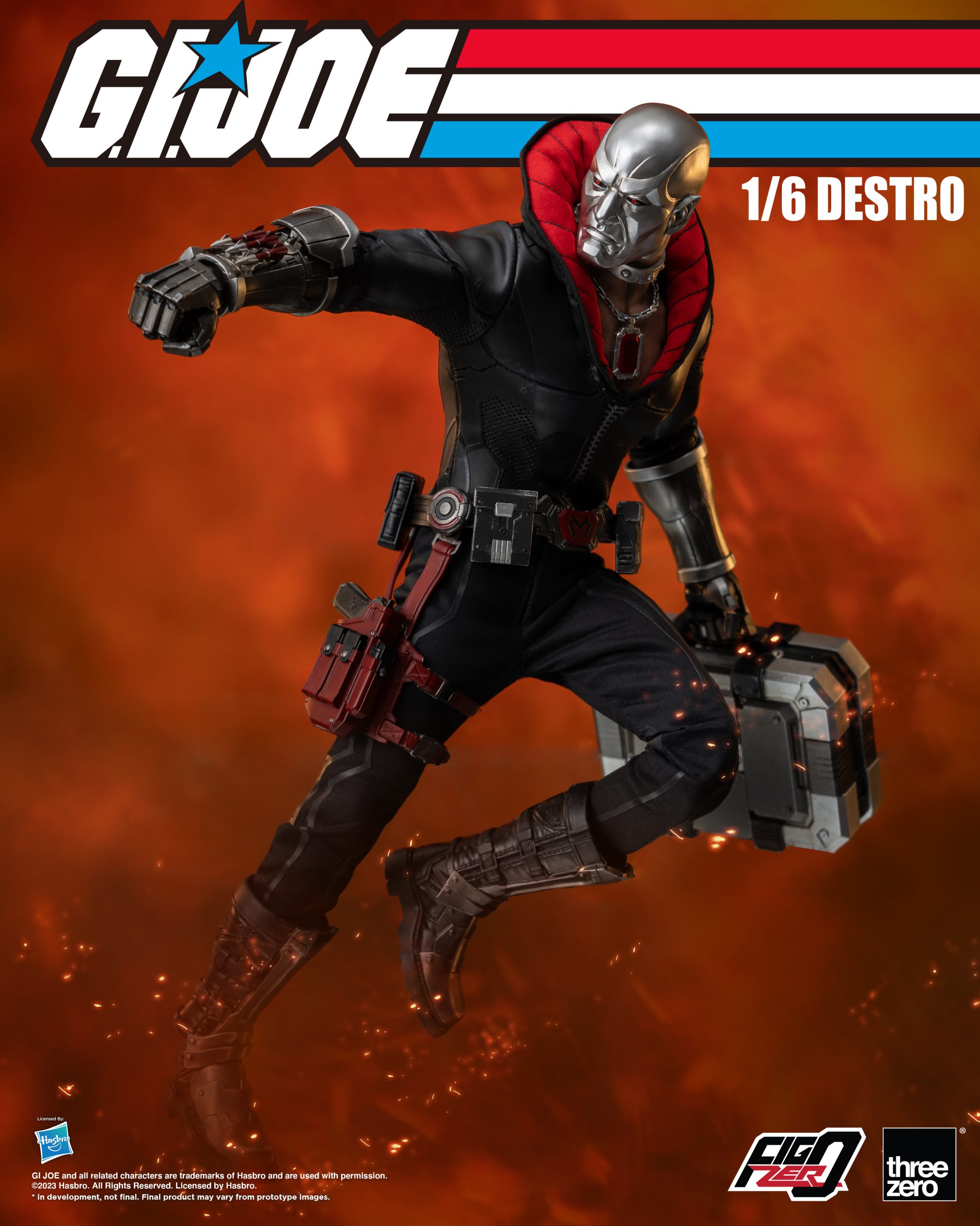 PRE-ORDER threezero - FigZero - G.I. Joe - Destro 1/6