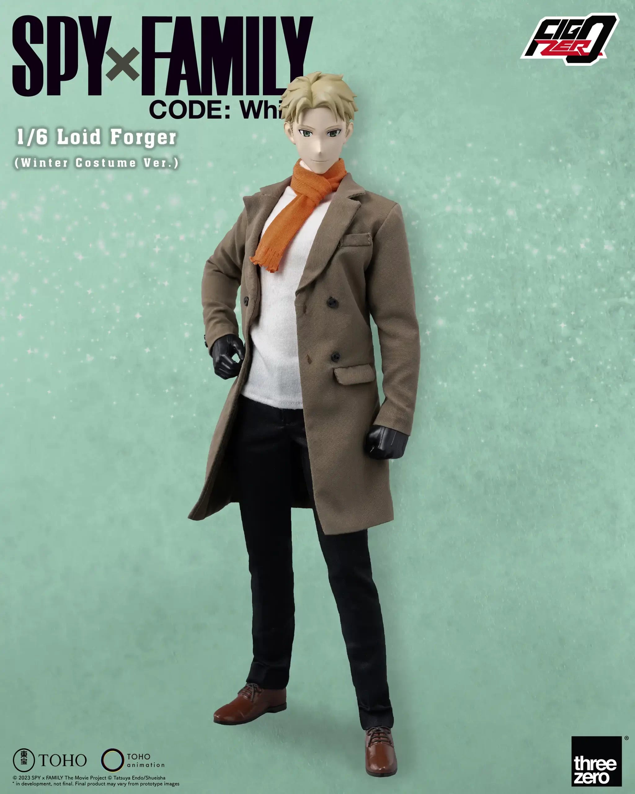 PRE-ORDER threezero - FigZero - SPY×FAMILY CODE: White - Loid Forger: Winter Costume Ver. 1/6
