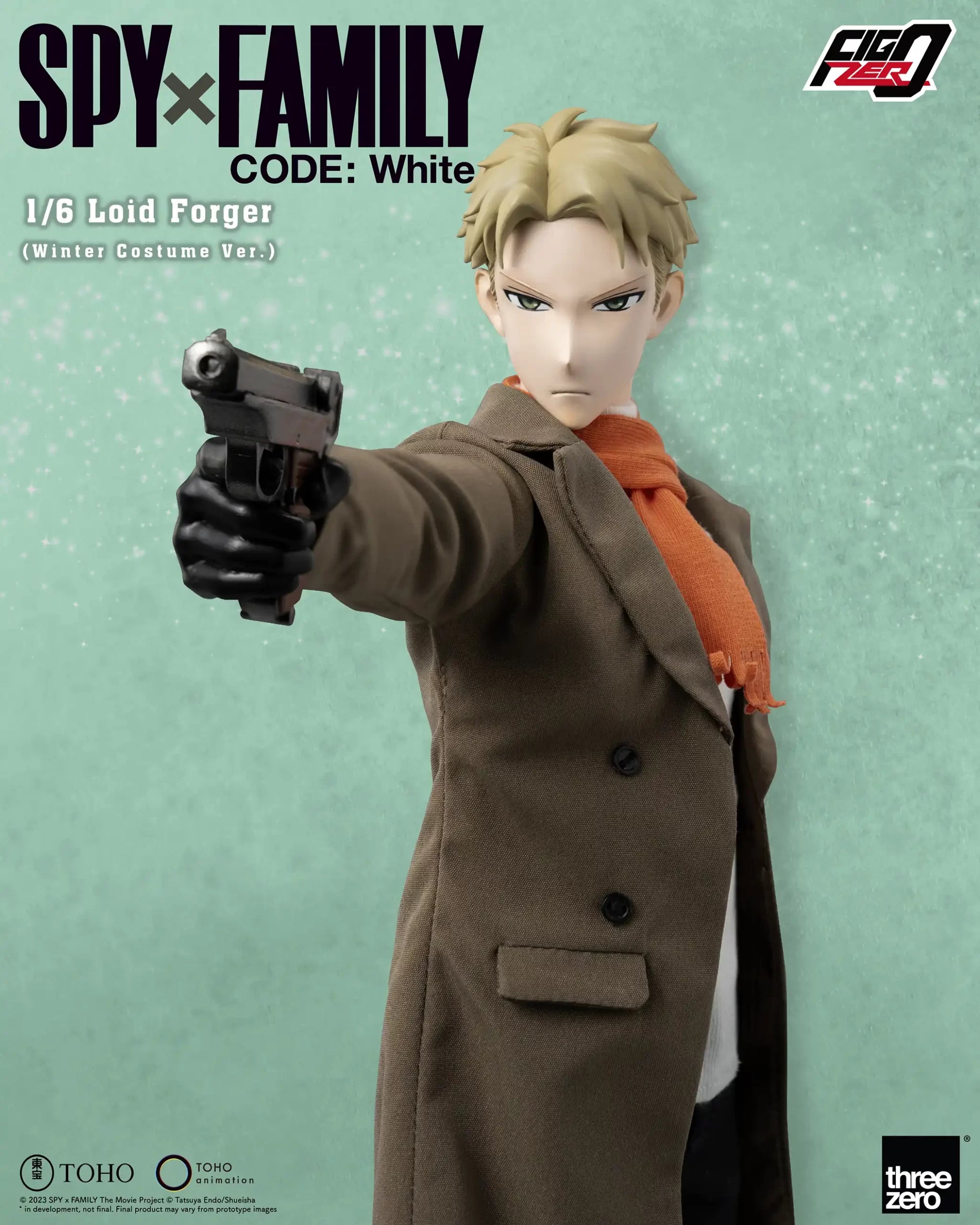 PRE-ORDER threezero - FigZero - SPY×FAMILY CODE: White - Loid Forger: Winter Costume Ver. 1/6