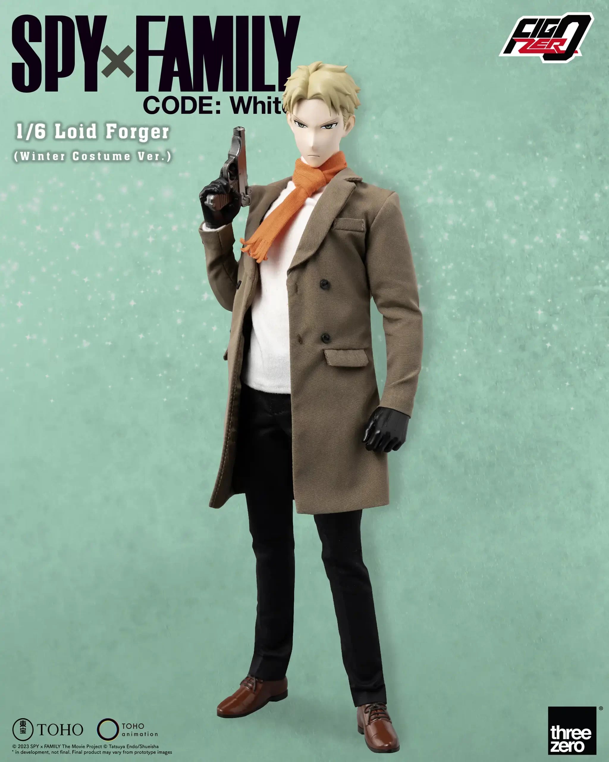 PRE-ORDER threezero - FigZero - SPY×FAMILY CODE: White - Loid Forger: Winter Costume Ver. 1/6