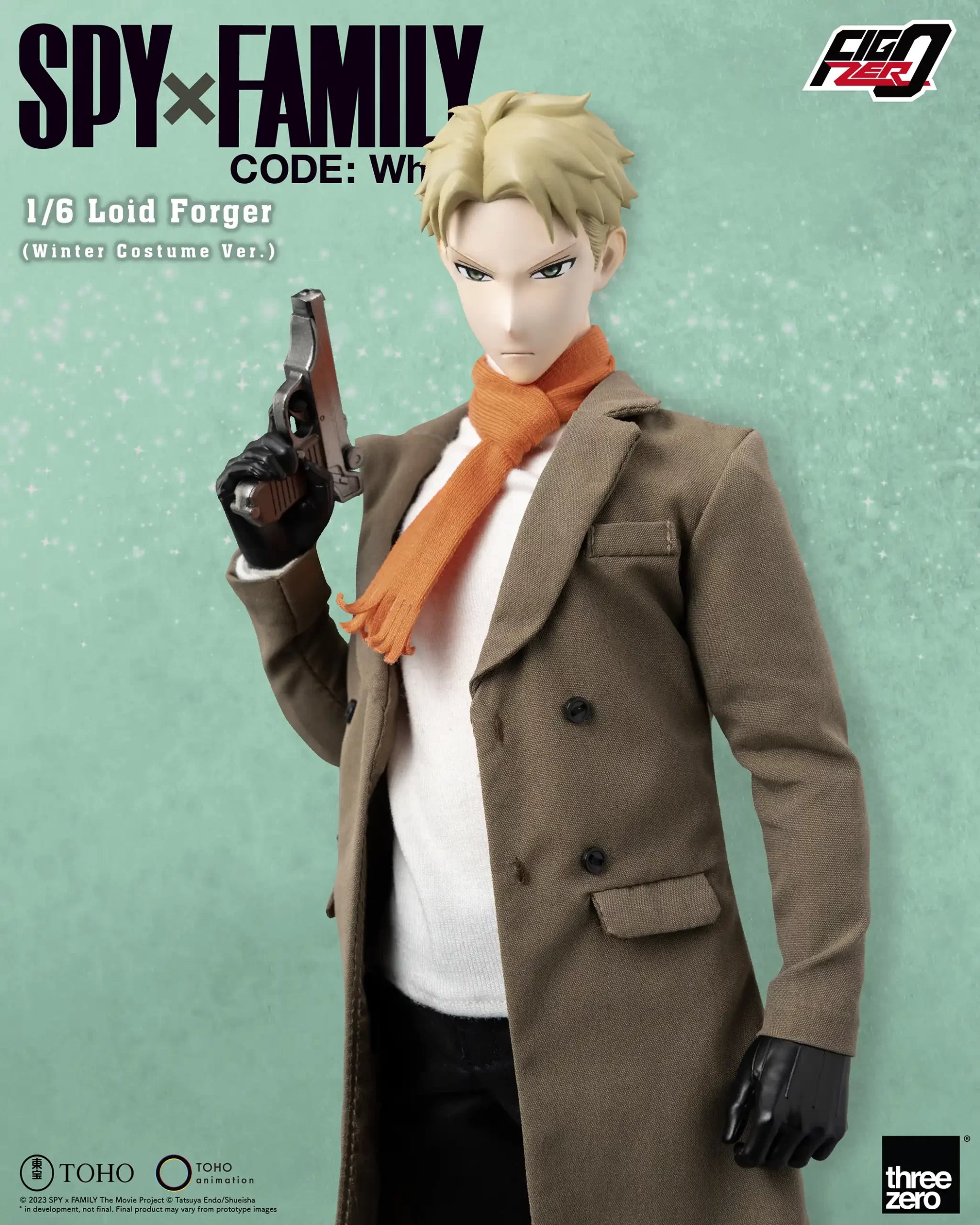 PRE-ORDER threezero - FigZero - SPY×FAMILY CODE: White - Loid Forger: Winter Costume Ver. 1/6