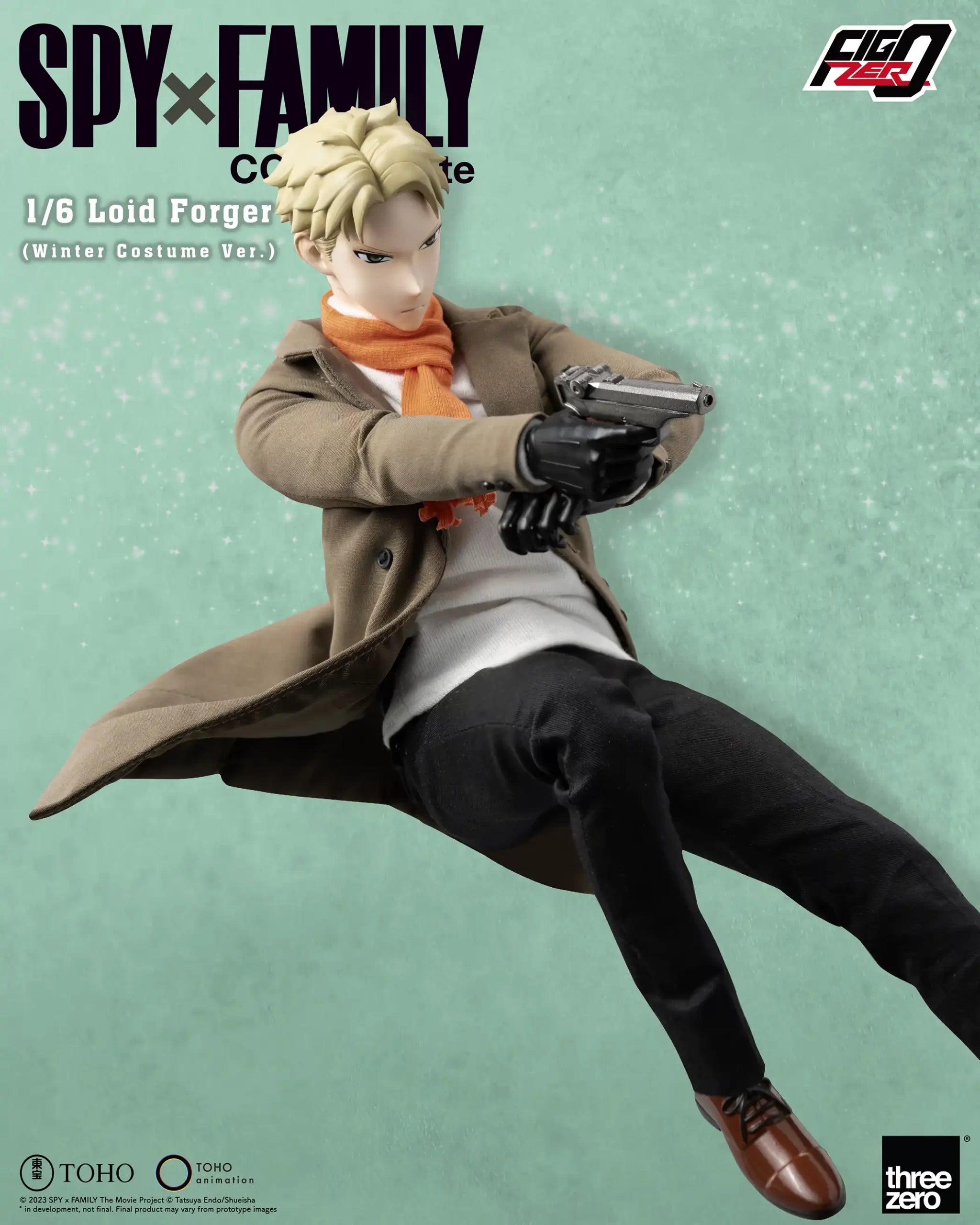 PRE-ORDER threezero - FigZero - SPY×FAMILY CODE: White - Loid Forger: Winter Costume Ver. 1/6