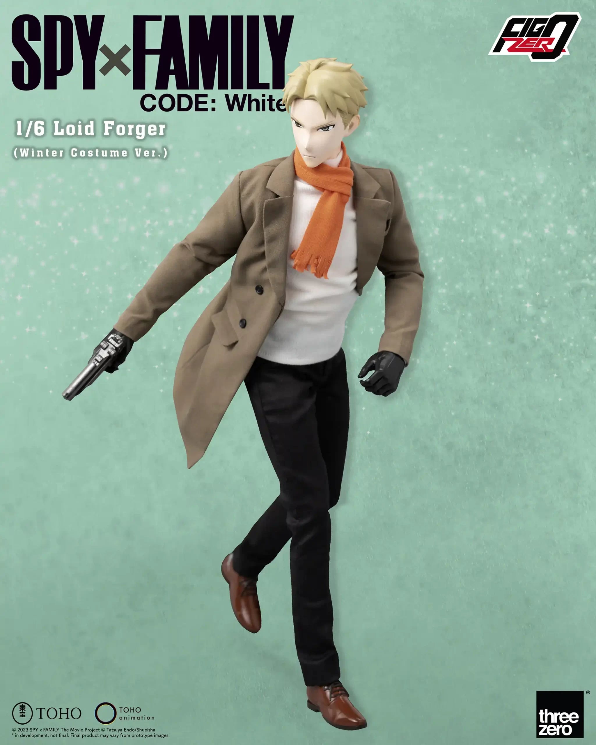 PRE-ORDER threezero - FigZero - SPY×FAMILY CODE: White - Loid Forger: Winter Costume Ver. 1/6