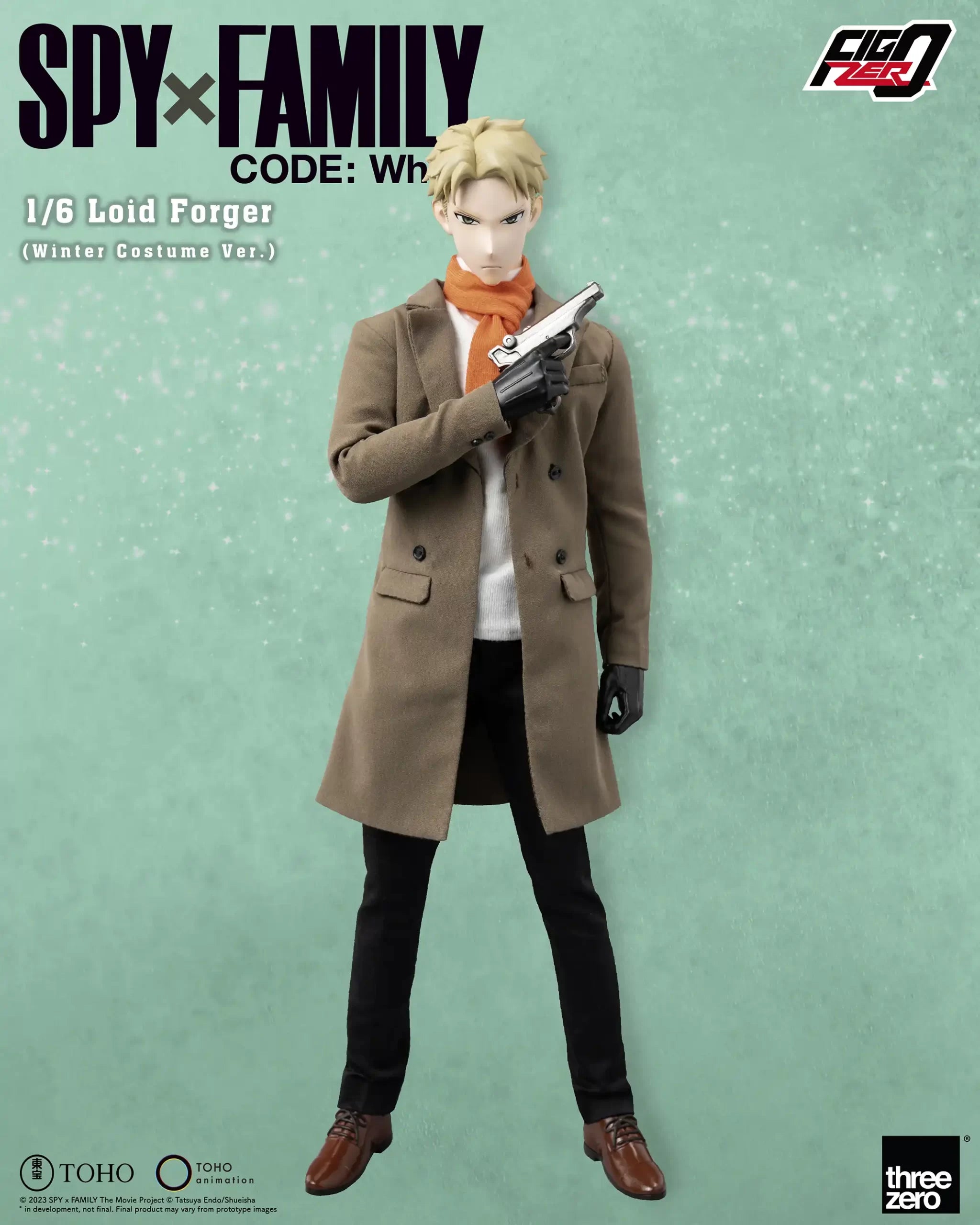PRE-ORDER threezero - FigZero - SPY×FAMILY CODE: White - Loid Forger: Winter Costume Ver. 1/6