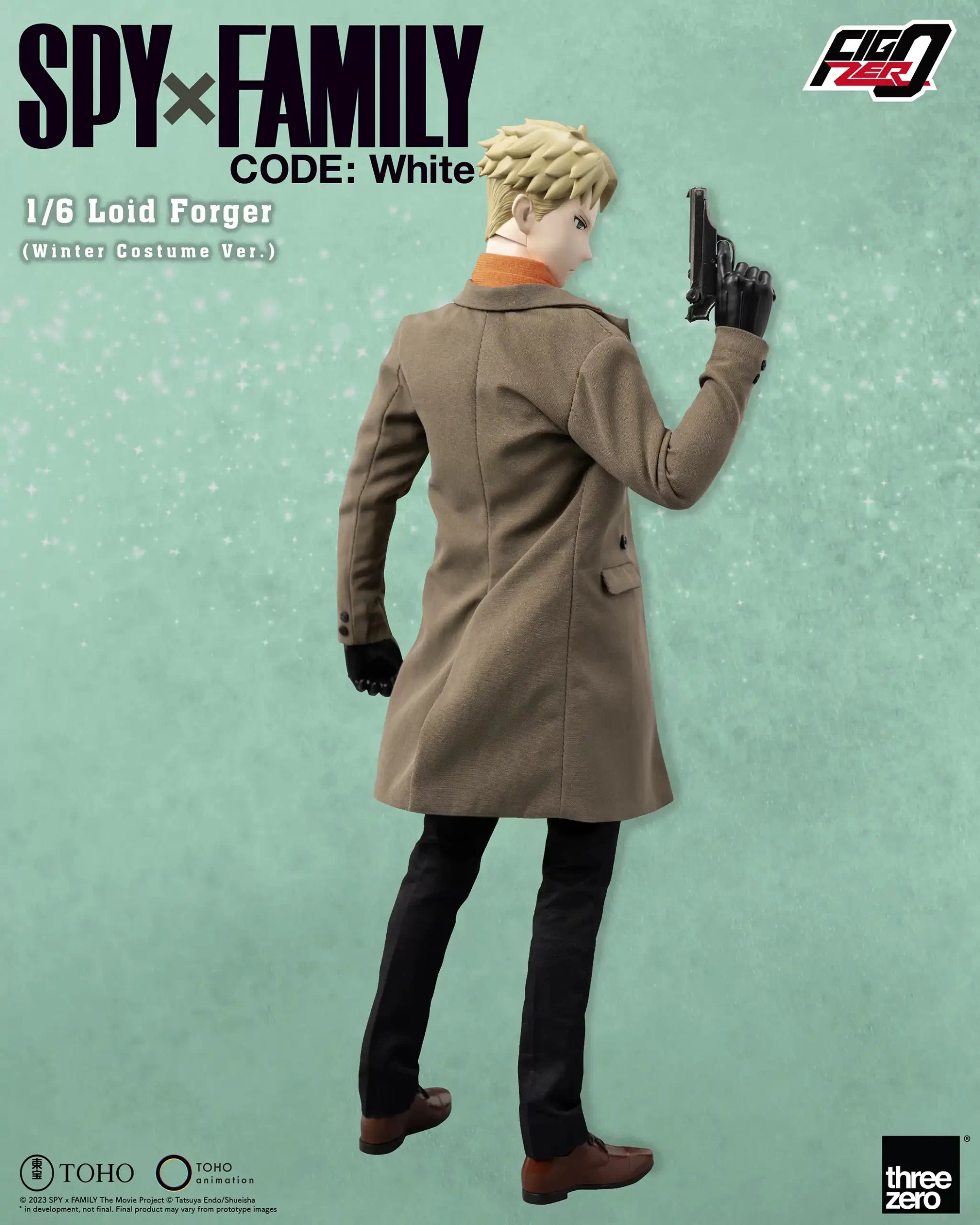 PRE-ORDER threezero - FigZero - SPY×FAMILY CODE: White - Loid Forger: Winter Costume Ver. 1/6