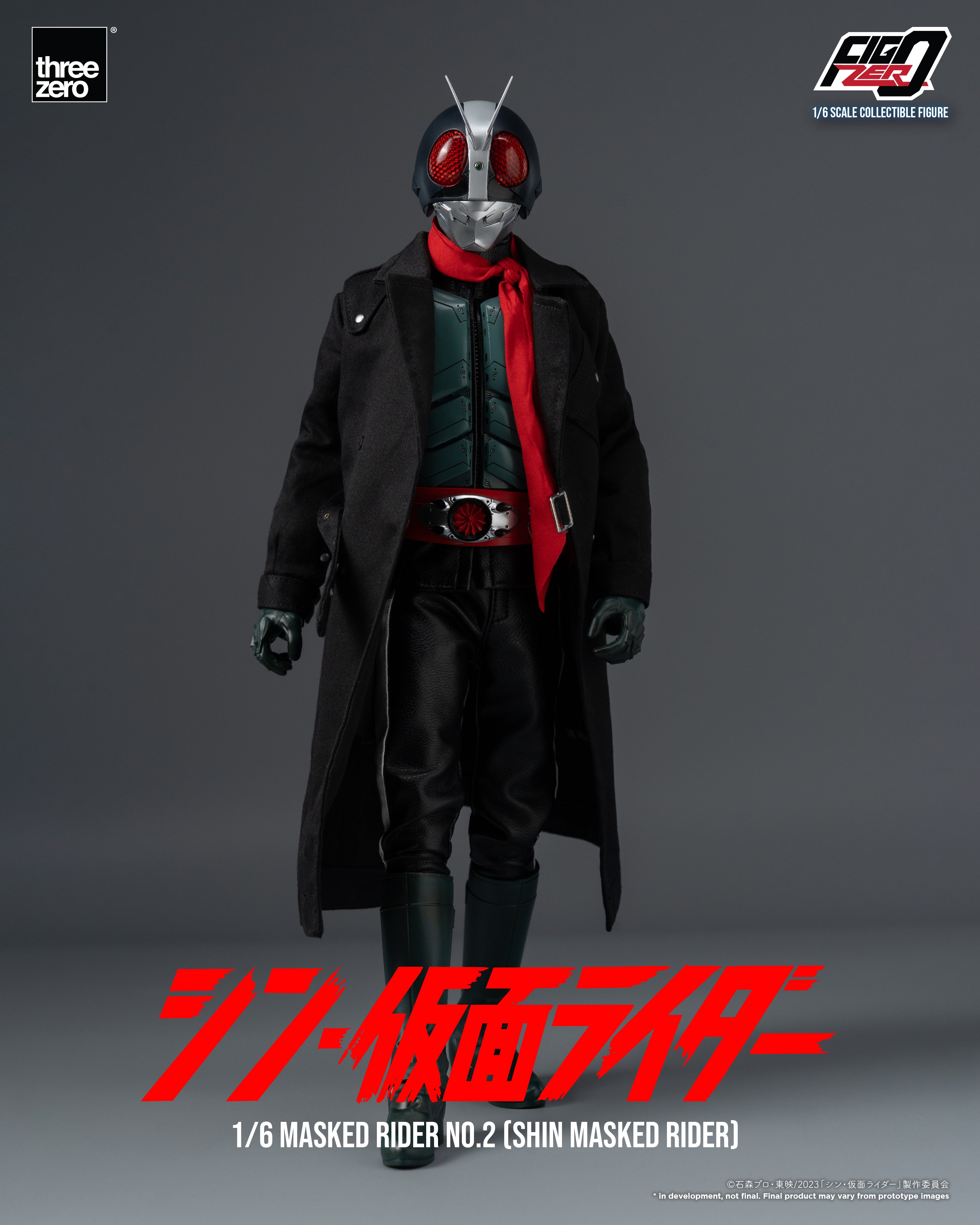PRE-ORDER threezero - FigZero - Shin Kamen Rider - Kamen Rider No. 2 1/6