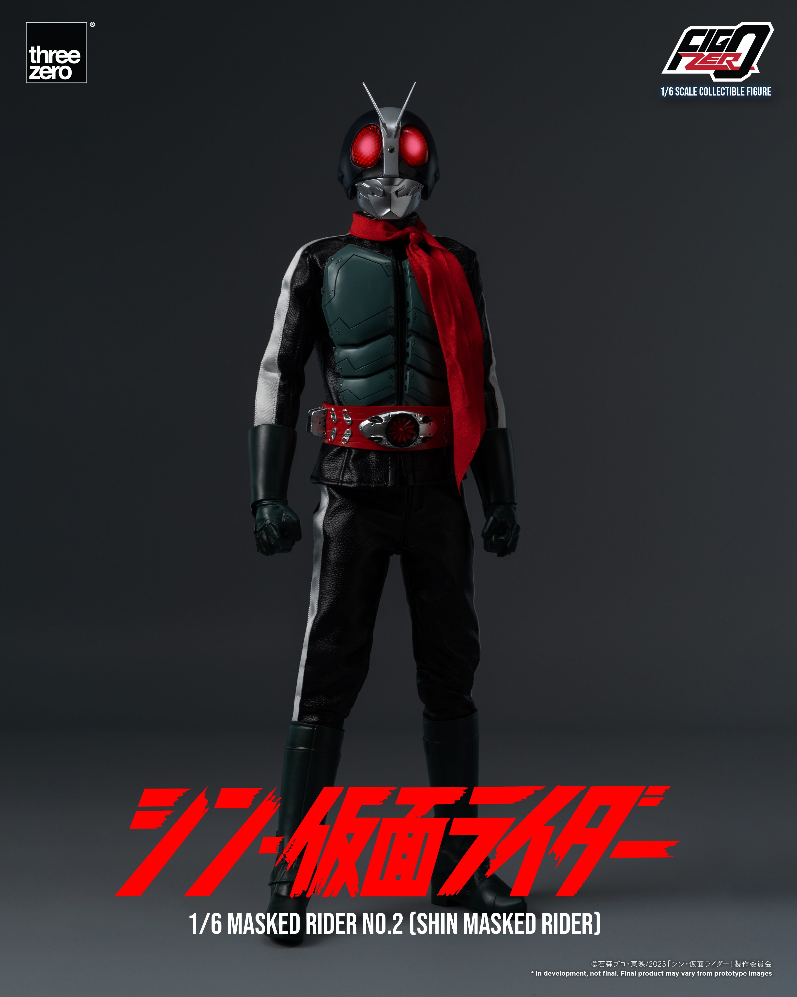 PRE-ORDER threezero - FigZero - Shin Kamen Rider - Kamen Rider No. 2 1/6