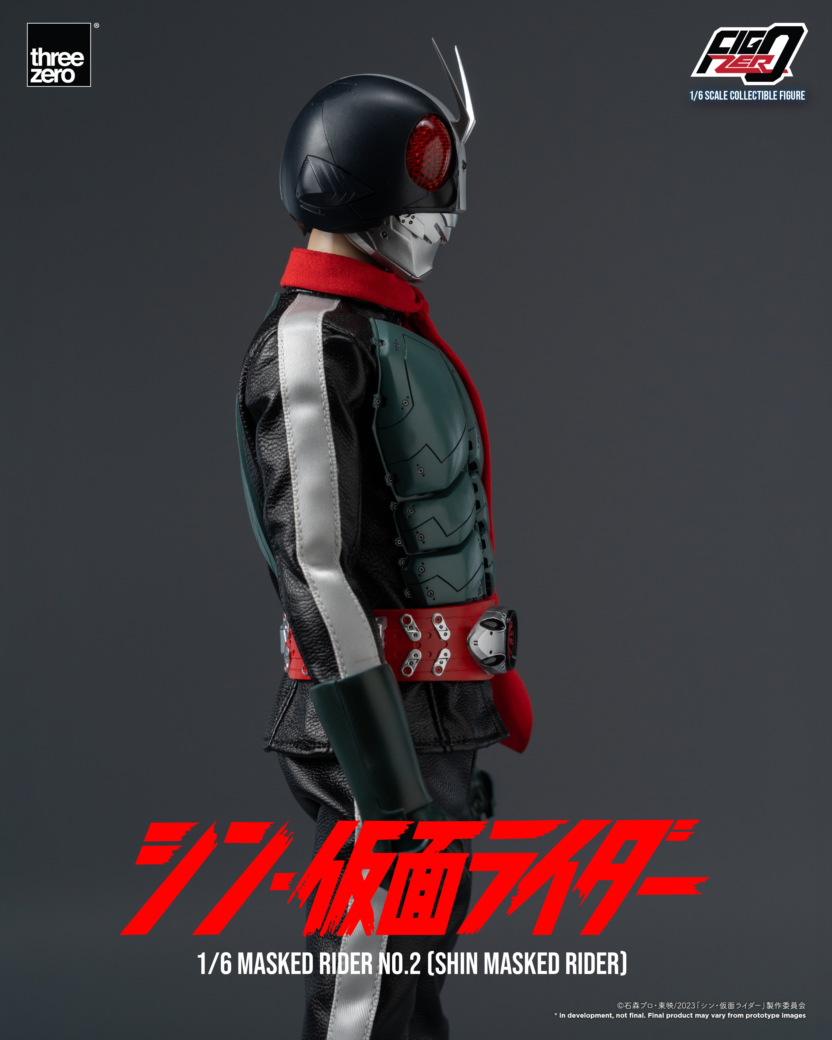 PRE-ORDER threezero - FigZero - Shin Kamen Rider - Kamen Rider No. 2 1/6
