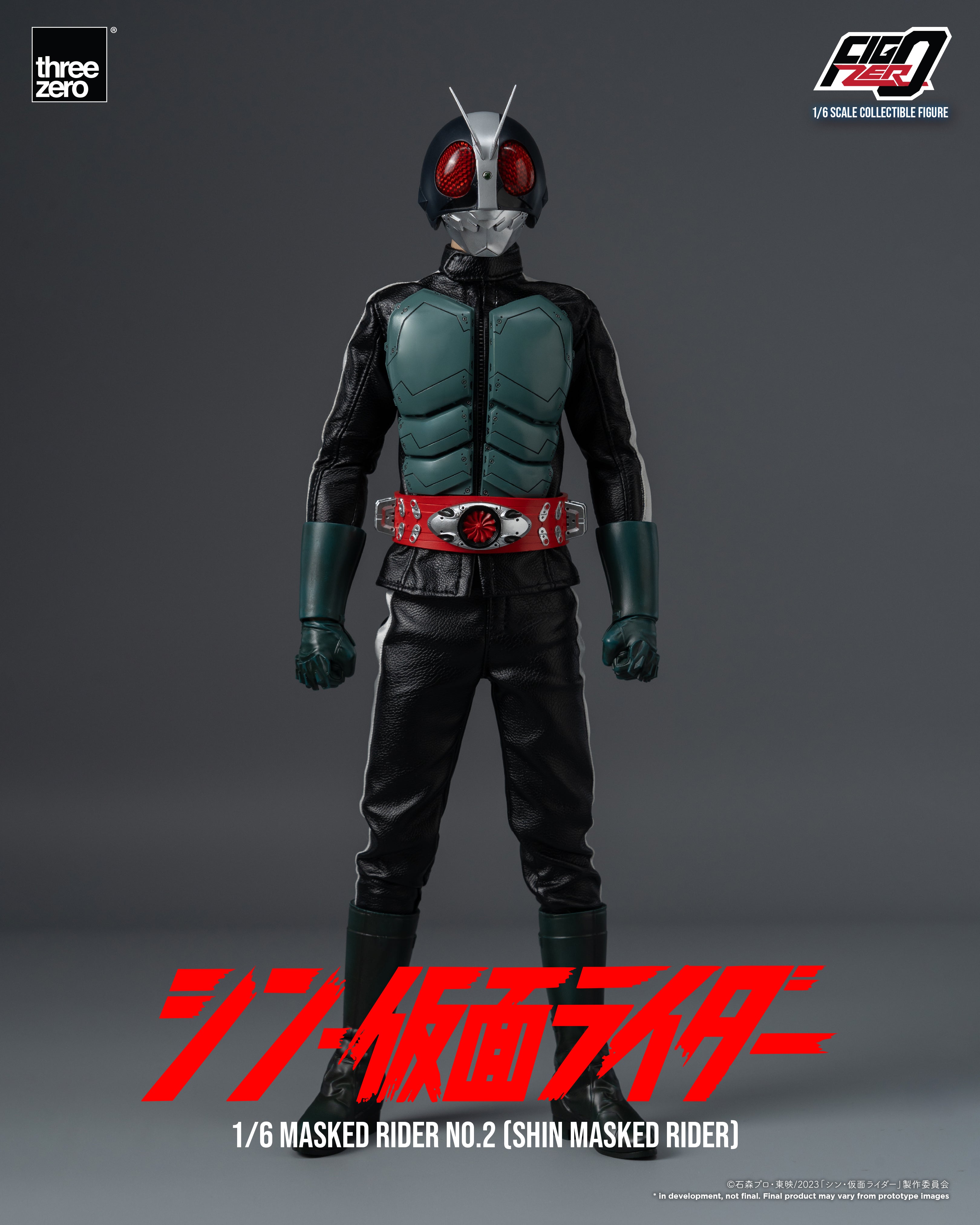 PRE-ORDER threezero - FigZero - Shin Kamen Rider - Kamen Rider No. 2 1/6
