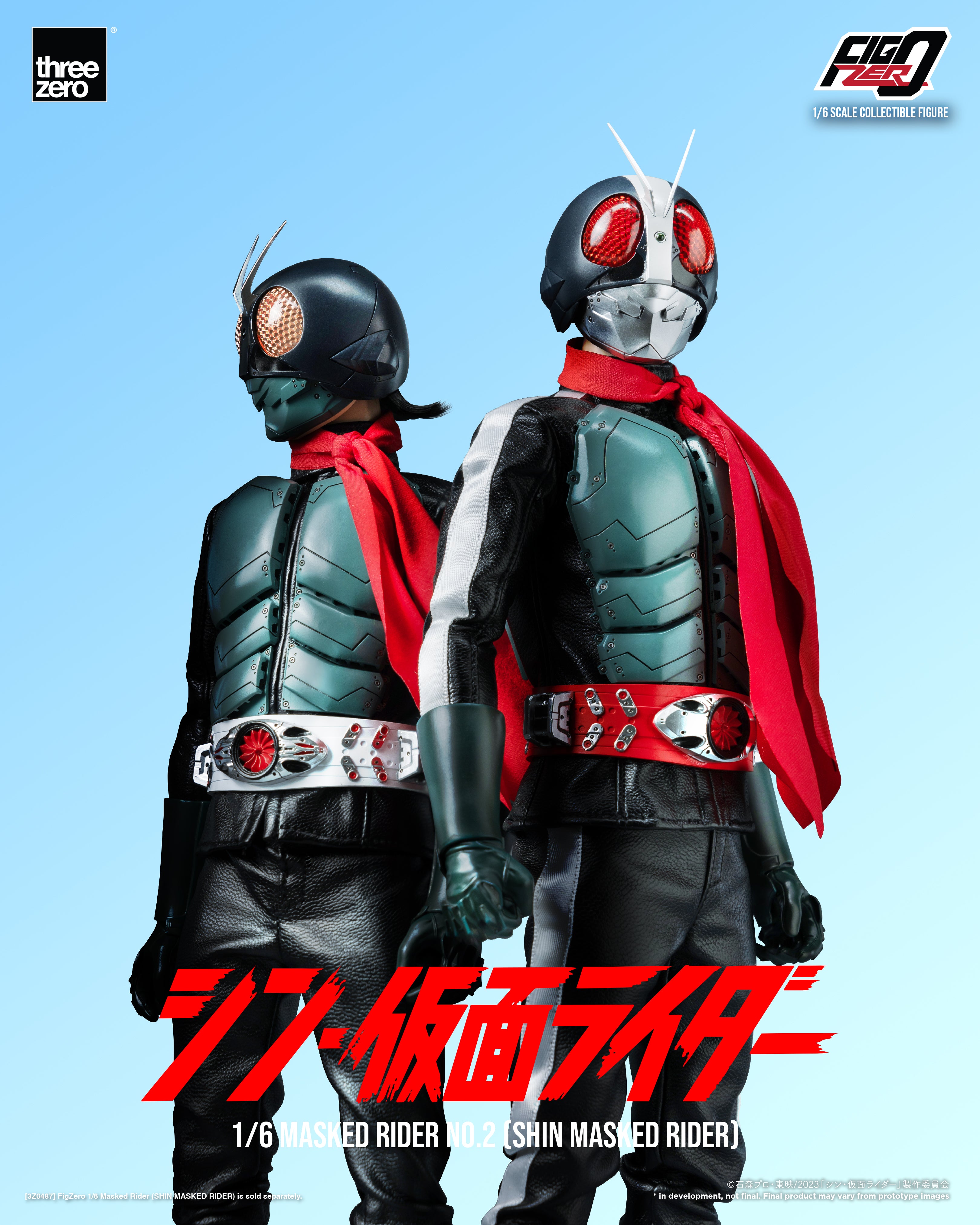 PRE-ORDER threezero - FigZero - Shin Kamen Rider - Kamen Rider No. 2 1/6