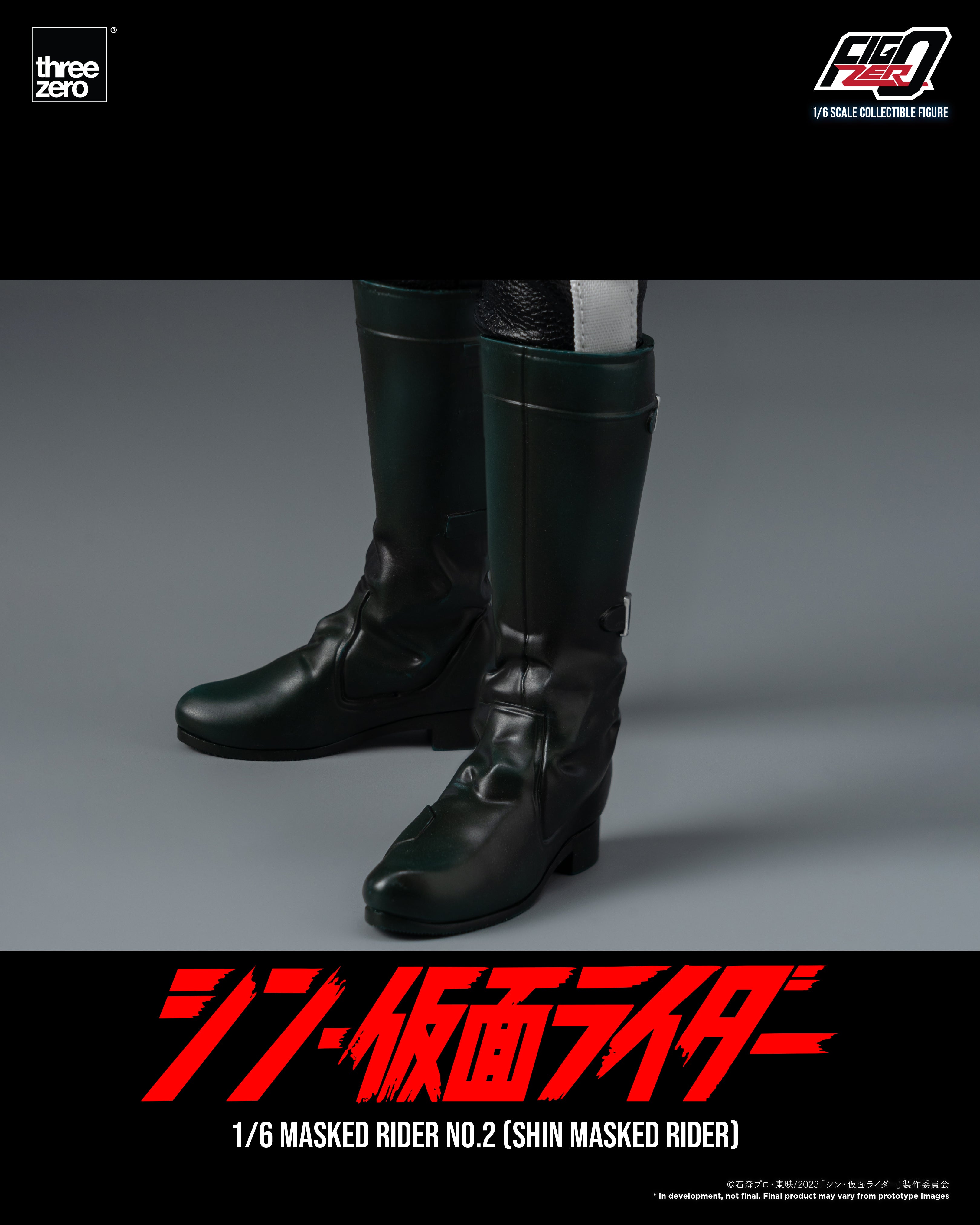 PRE-ORDER threezero - FigZero - Shin Kamen Rider - Kamen Rider No. 2 1/6