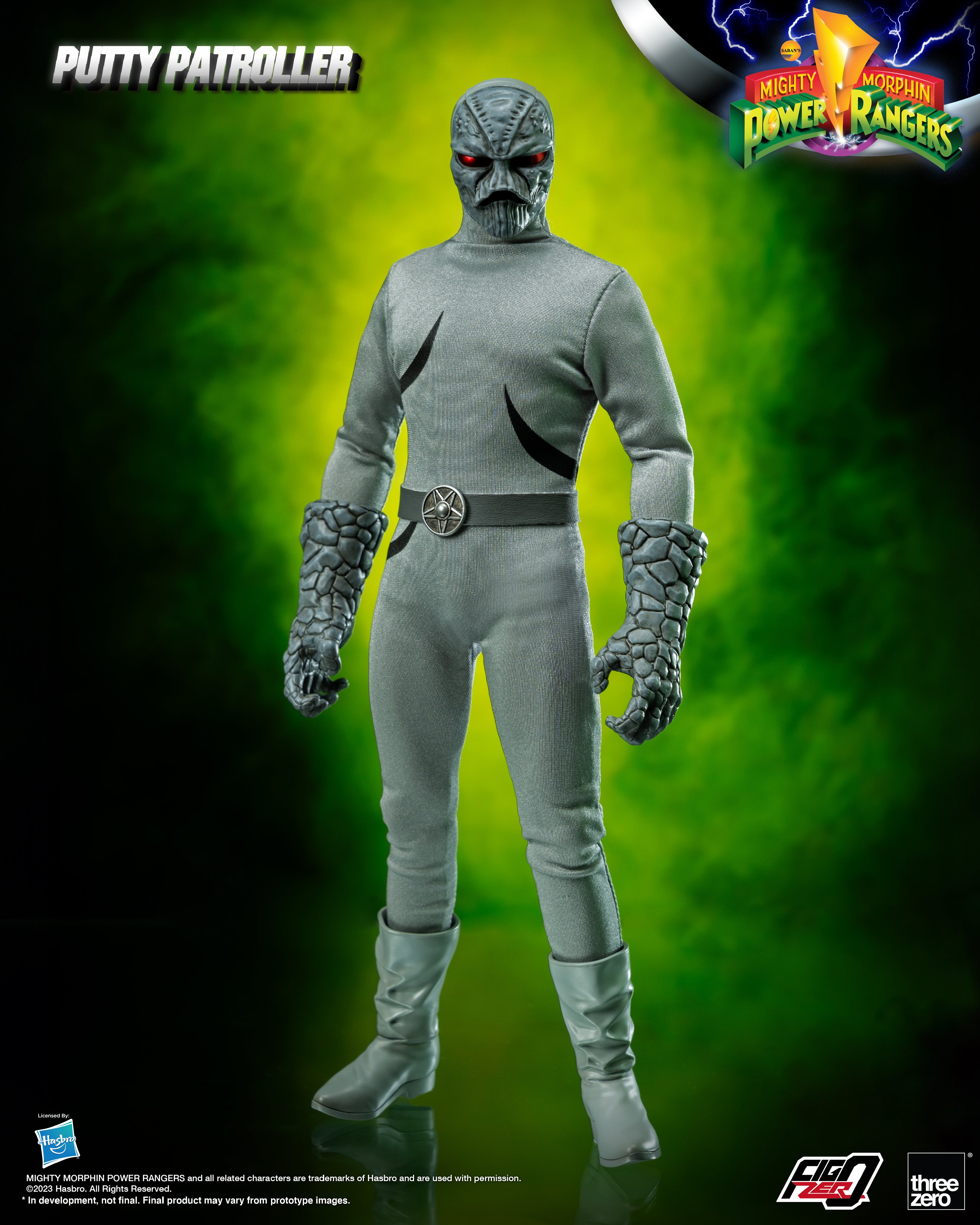 PRE-ORDER threezero - FigZero - Mighty Morphin Power Rangers - Putty Patroller 1/6