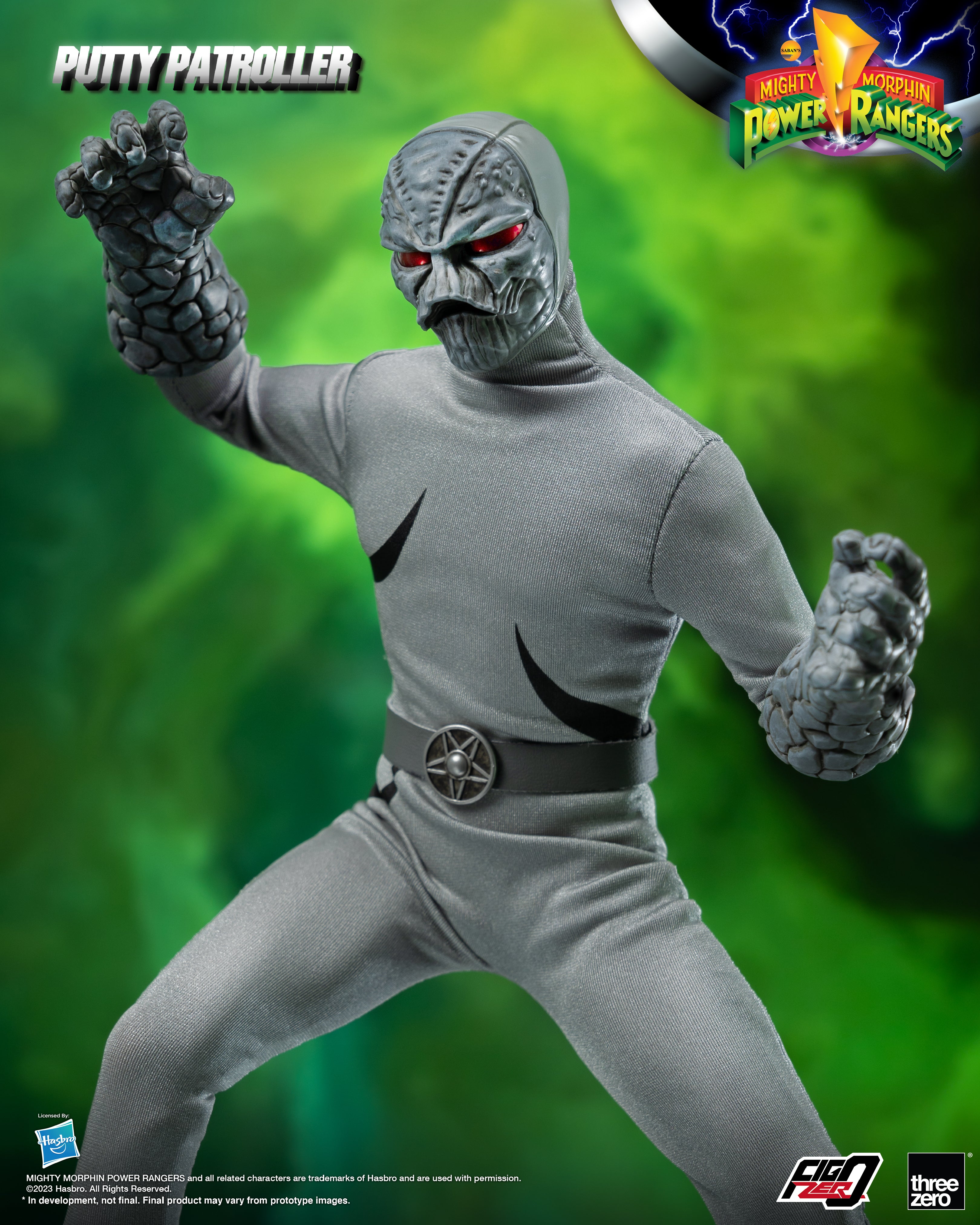PRE-ORDER threezero - FigZero - Mighty Morphin Power Rangers - Putty Patroller 1/6
