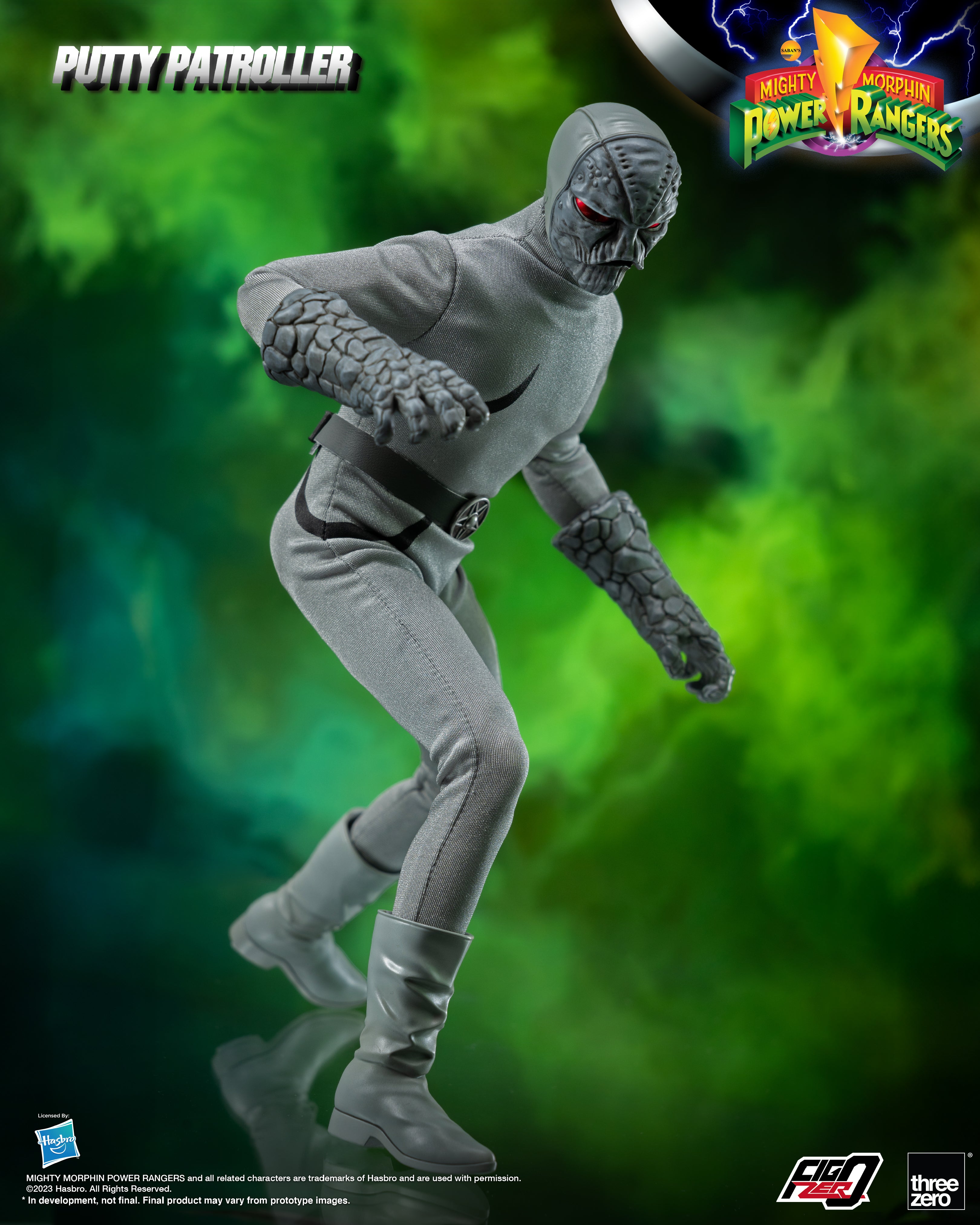 PRE-ORDER threezero - FigZero - Mighty Morphin Power Rangers - Putty Patroller 1/6