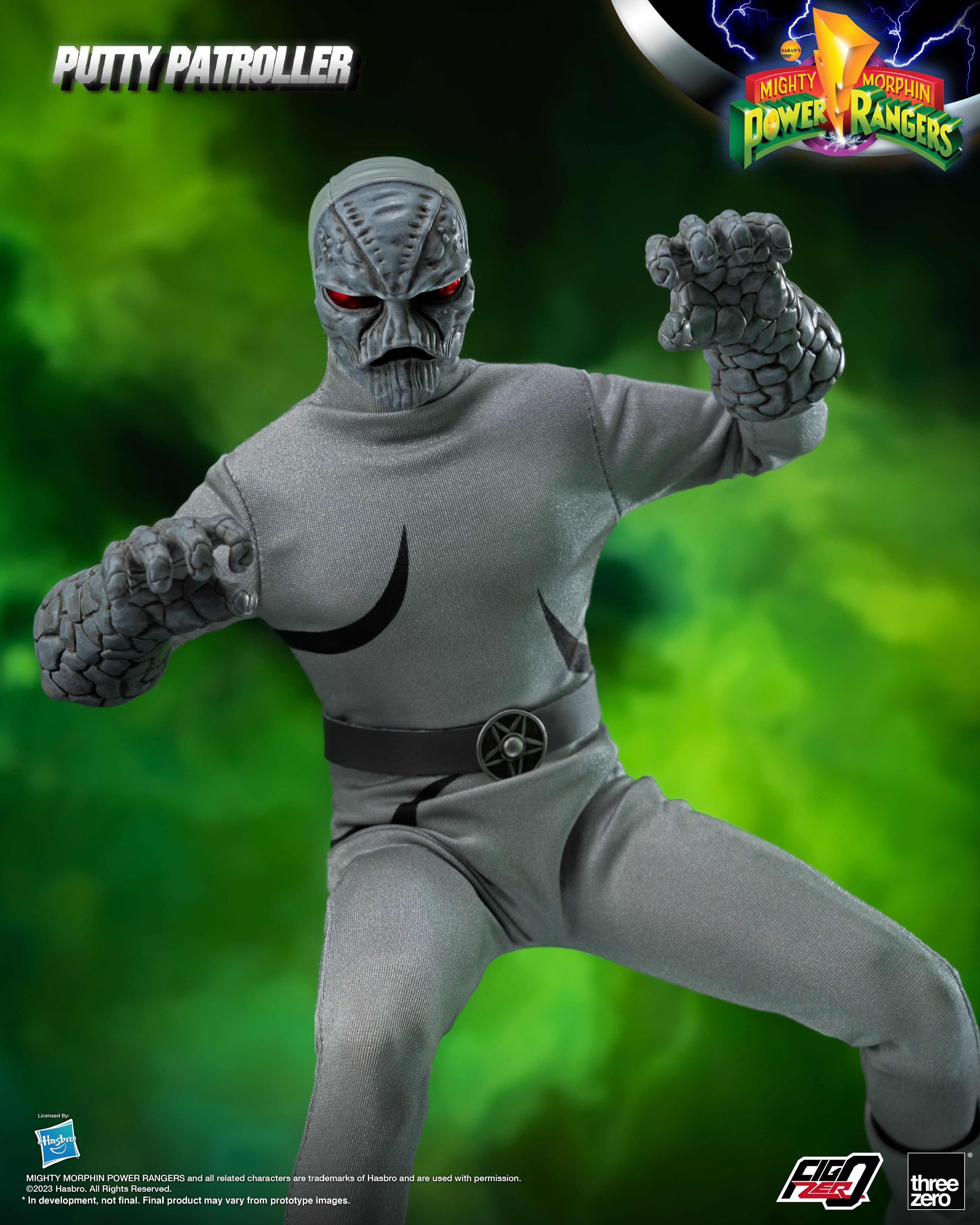 PRE-ORDER threezero - FigZero - Mighty Morphin Power Rangers - Putty Patroller 1/6