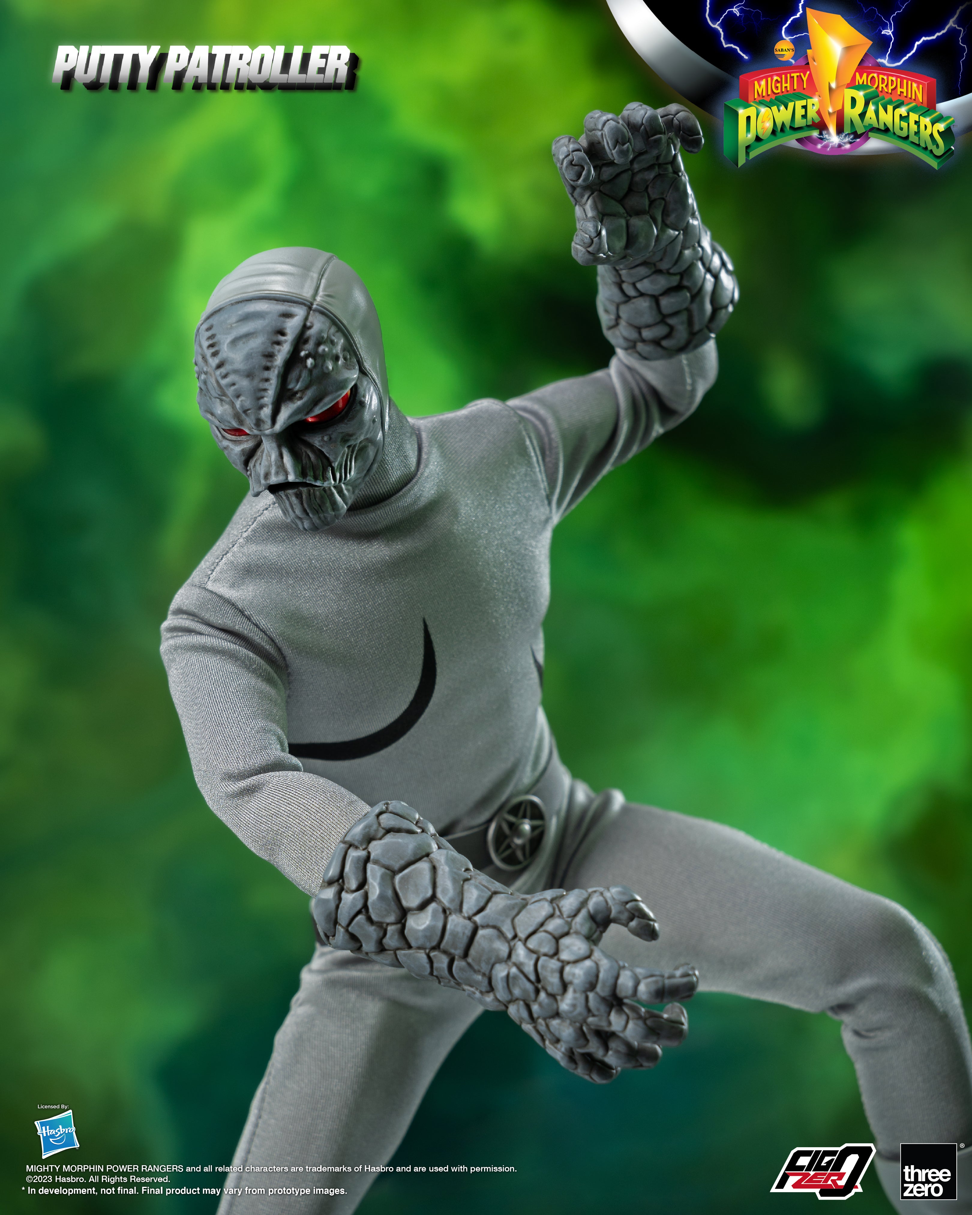 PRE-ORDER threezero - FigZero - Mighty Morphin Power Rangers - Putty Patroller 1/6